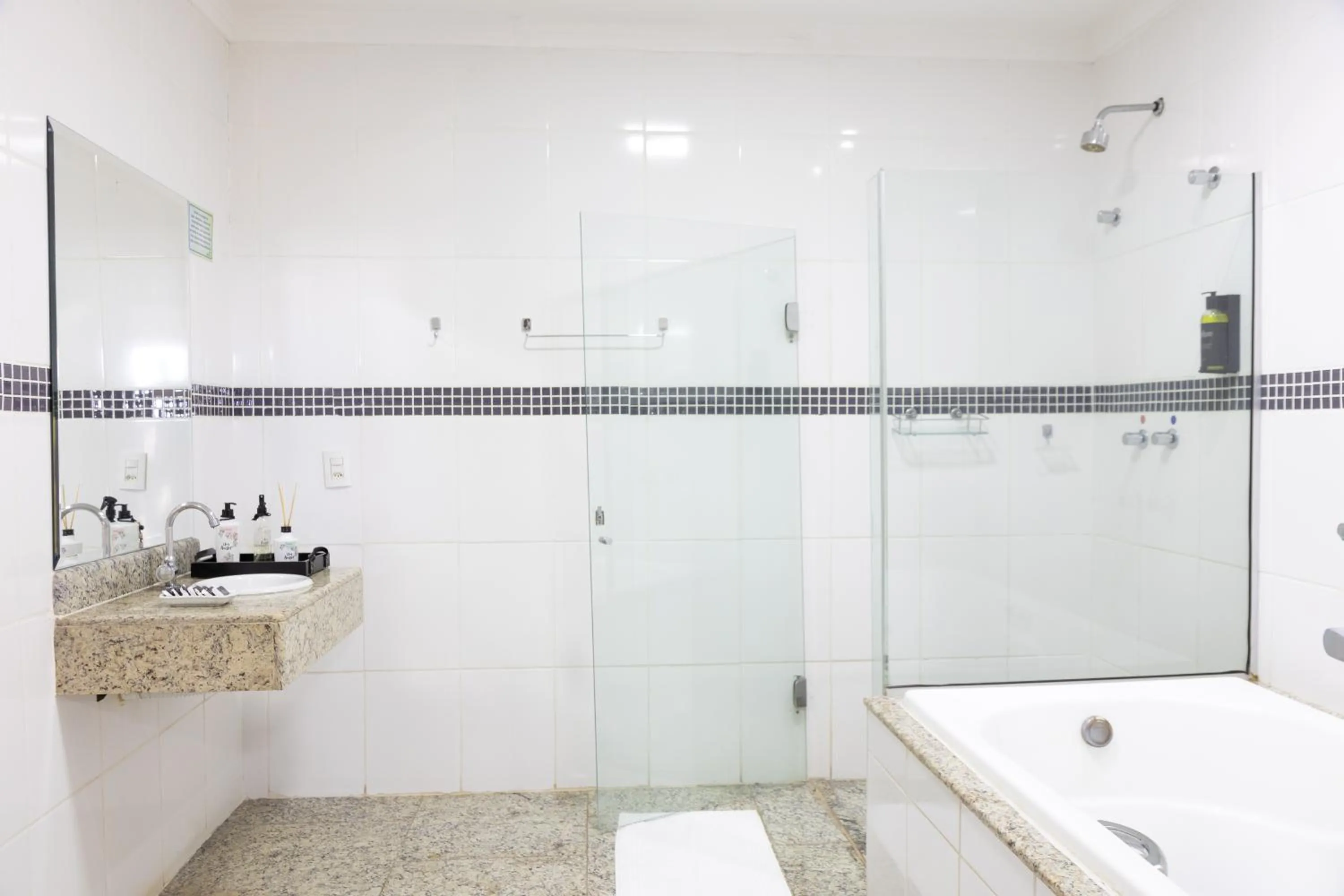 Bathroom in BOMBONATO PALACE HOTEL