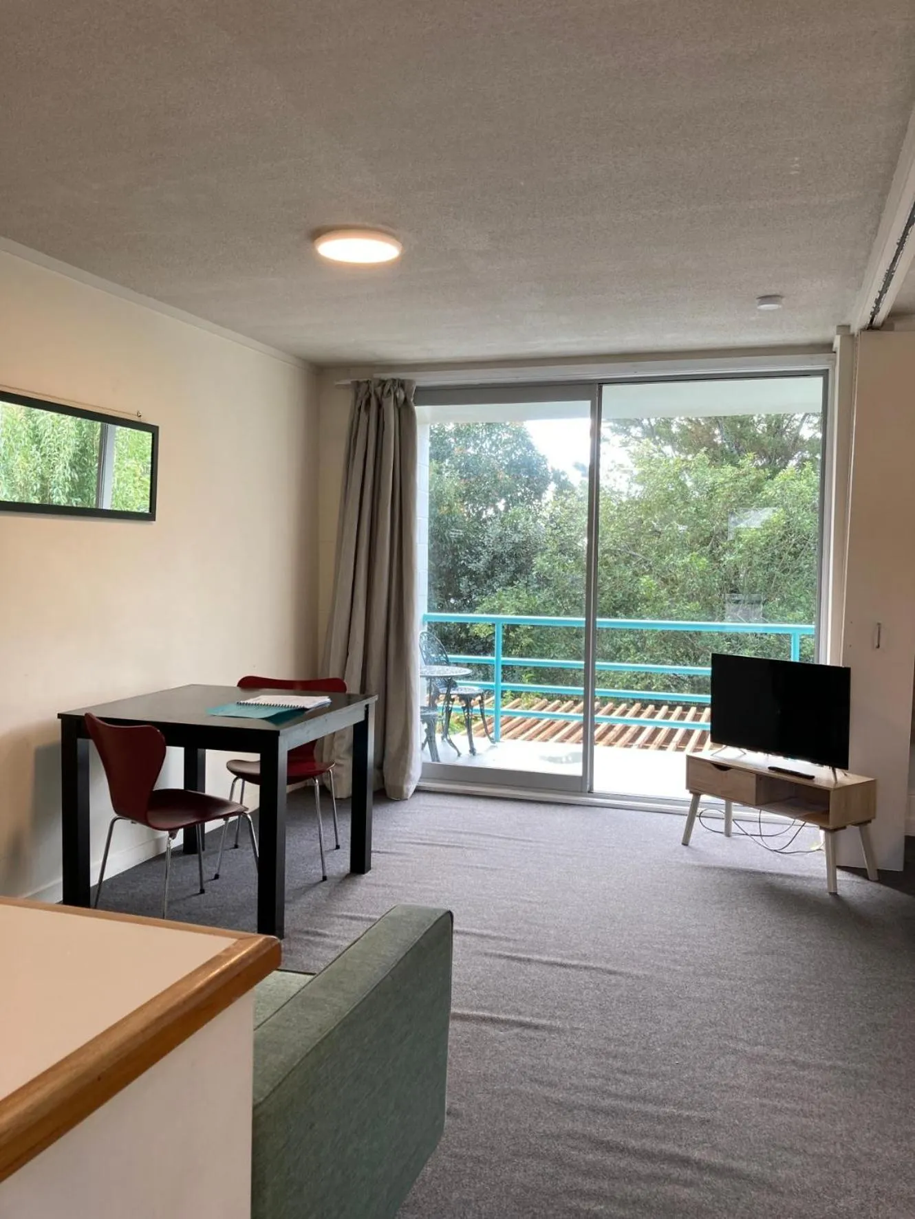 Living room in City Towers Apartments