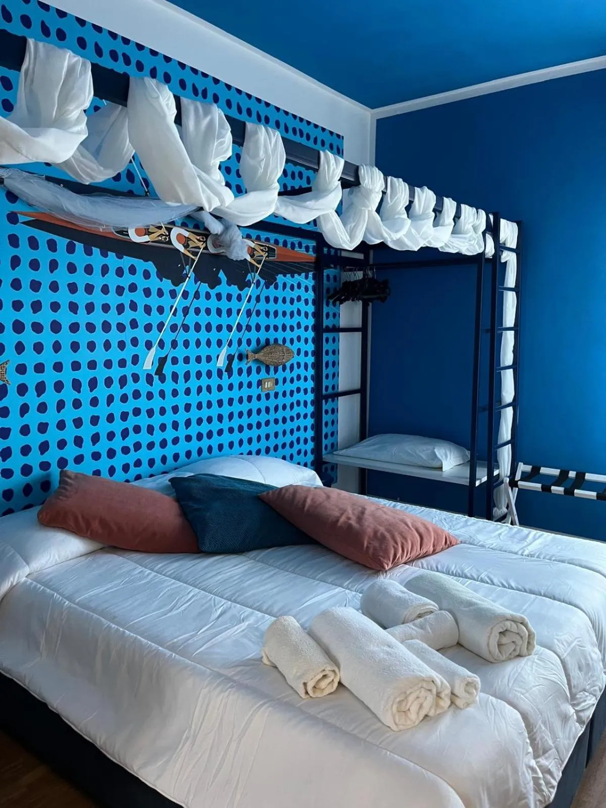 Balcony/Terrace, Bed in Hotel Adriatica sul Mare