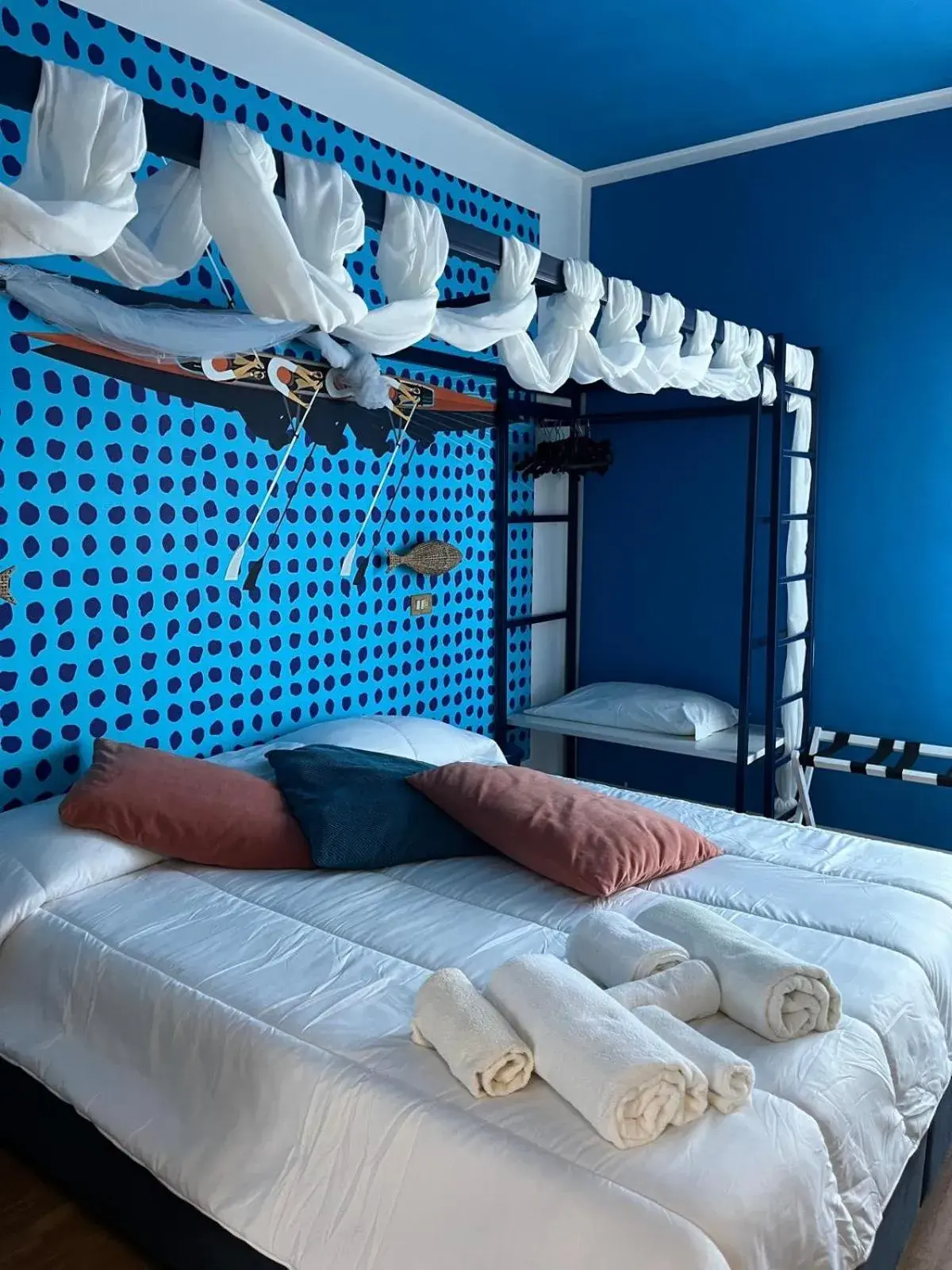 Superior Quadruple Room in Hotel Adriatica sul Mare Superior Quadruple Room in Hotel Adriatica sul Mare