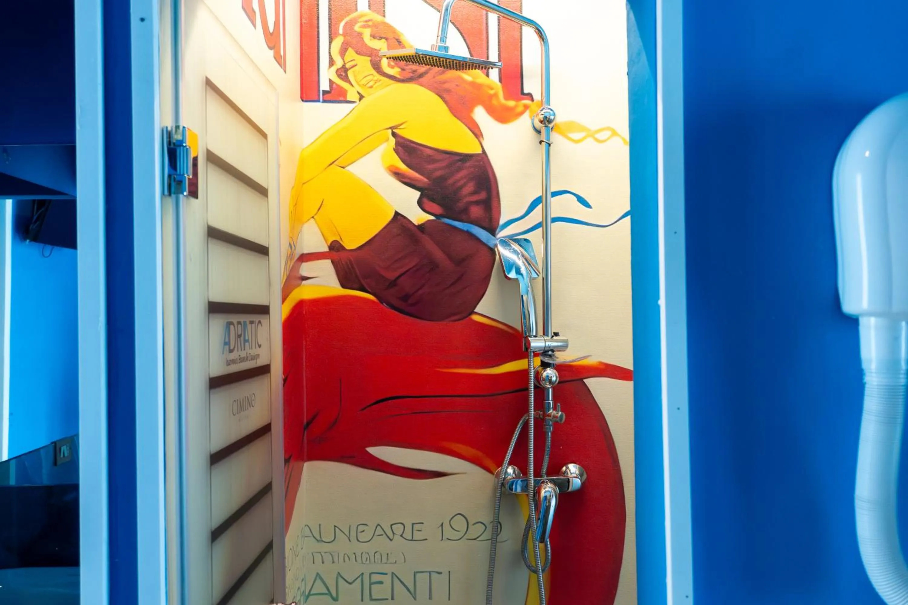 Decorative detail in Hotel Adriatica sul Mare