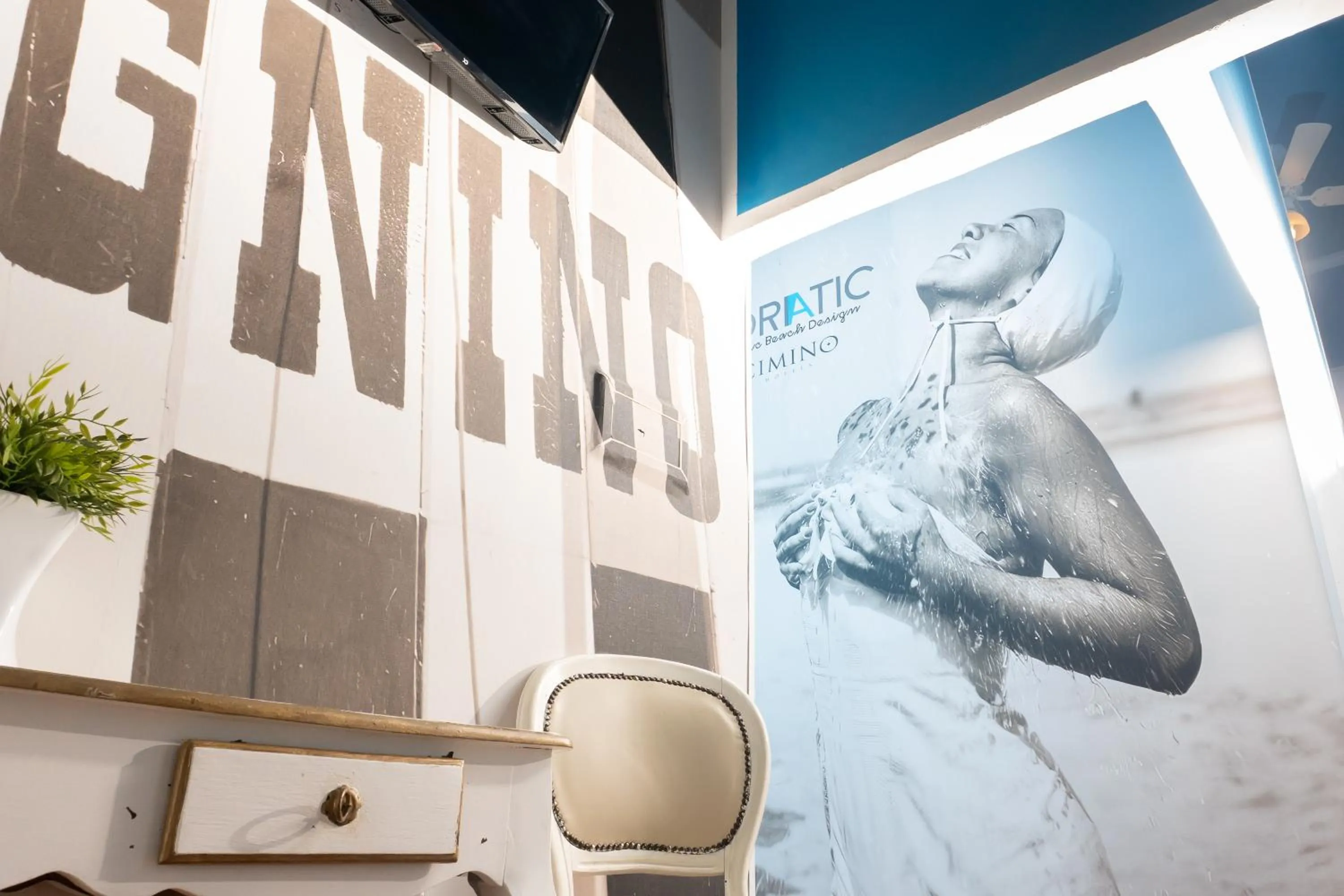 Decorative detail in Hotel Adriatica sul Mare