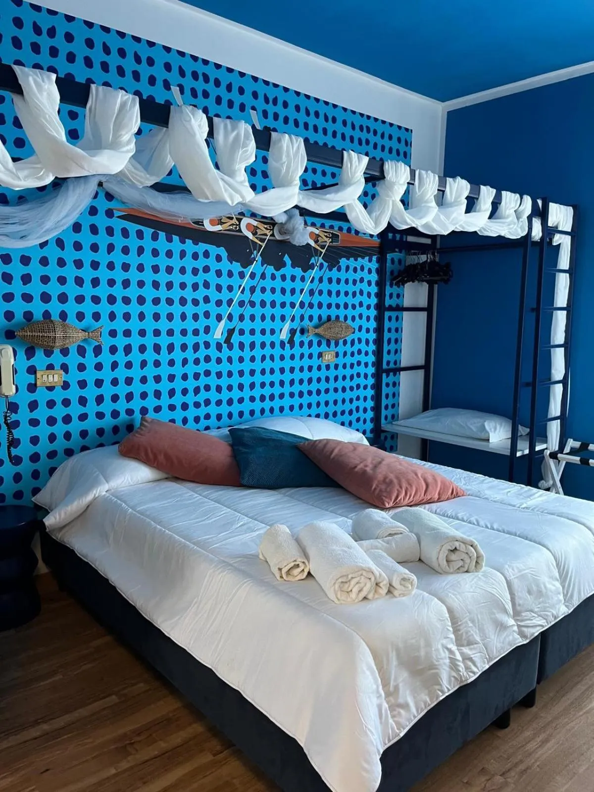 Bed in Hotel Adriatica sul Mare