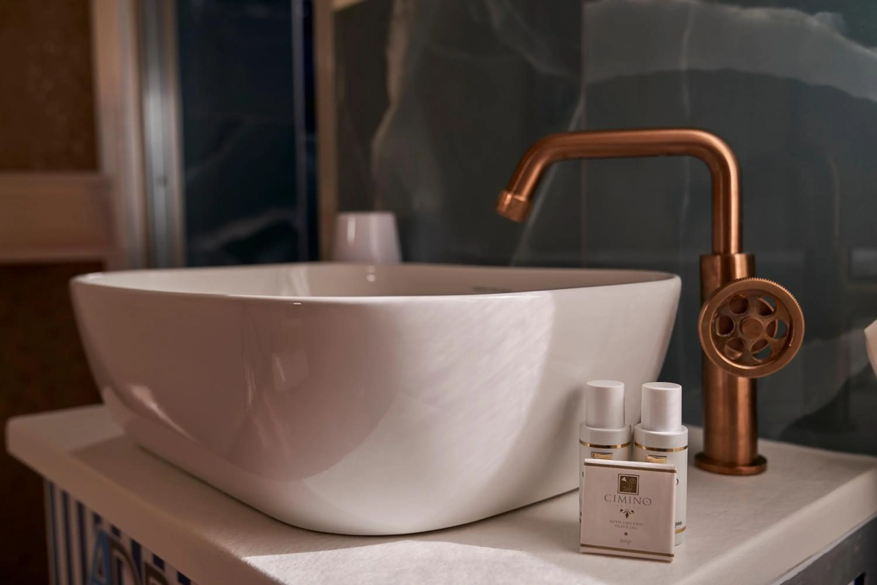 Bathroom in Hotel Adriatica sul Mare