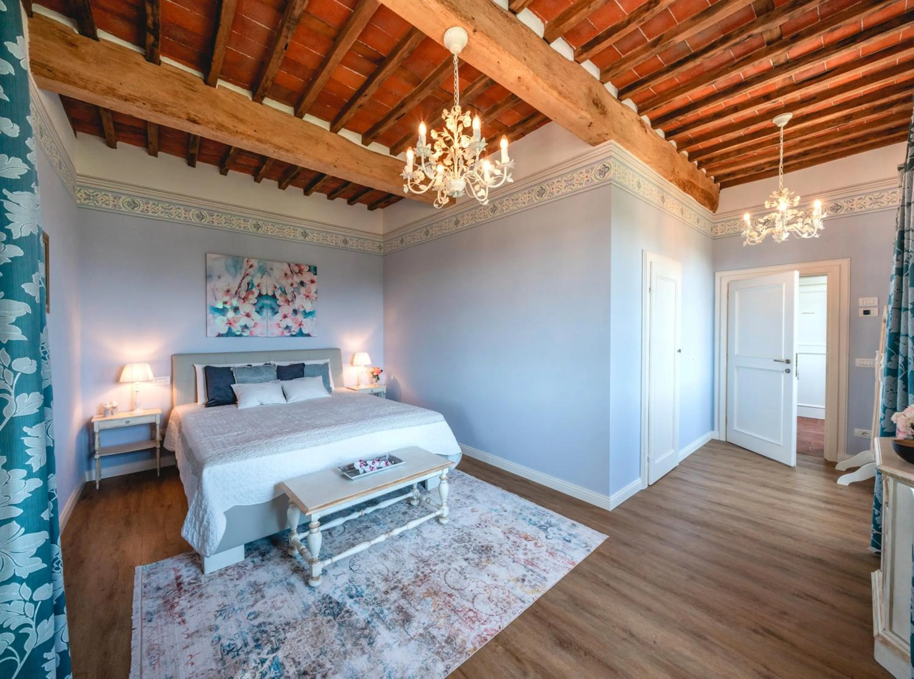 Photo of the whole room, Bed in Villa La Preziosa