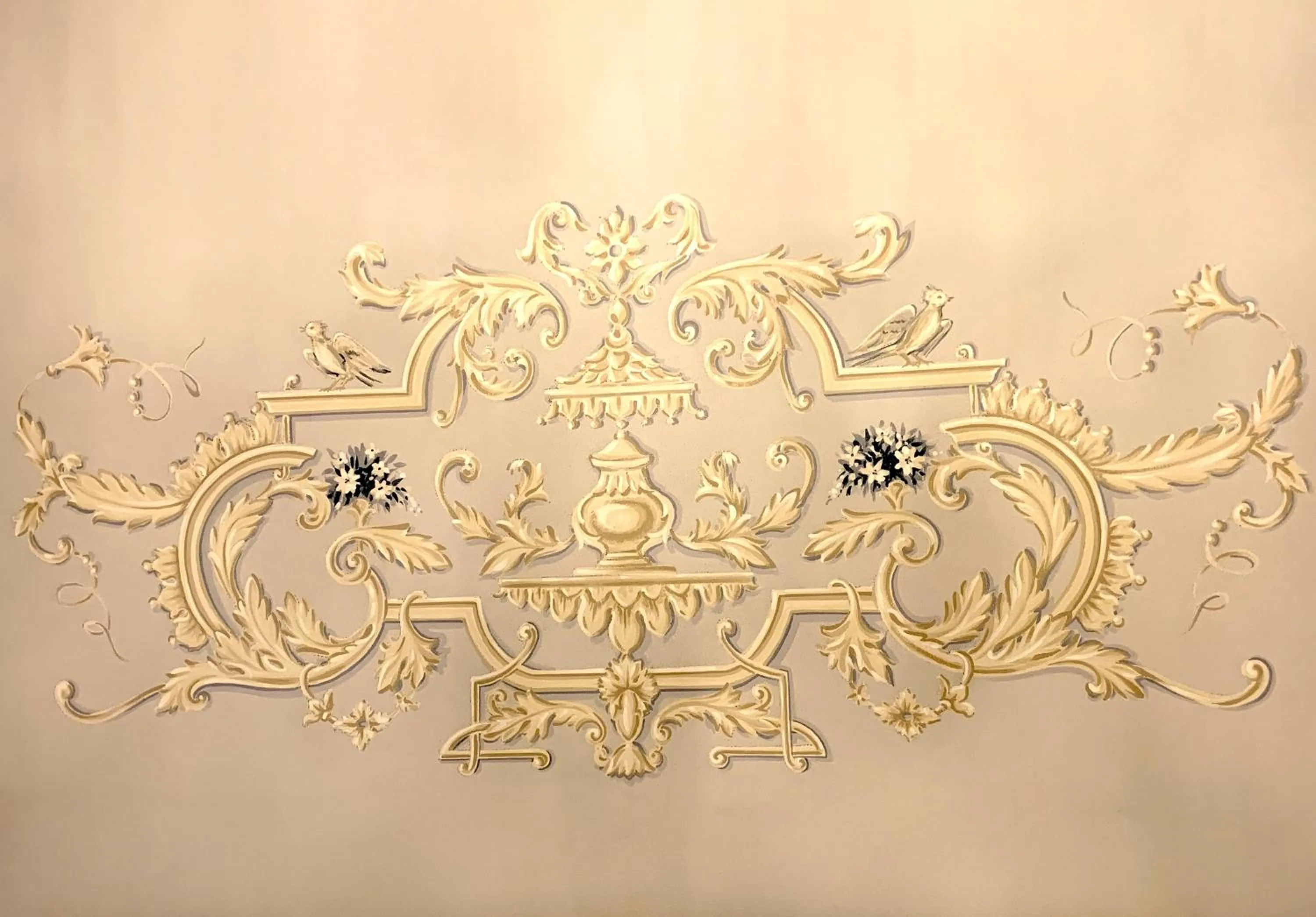 Decorative detail in Villa La Preziosa