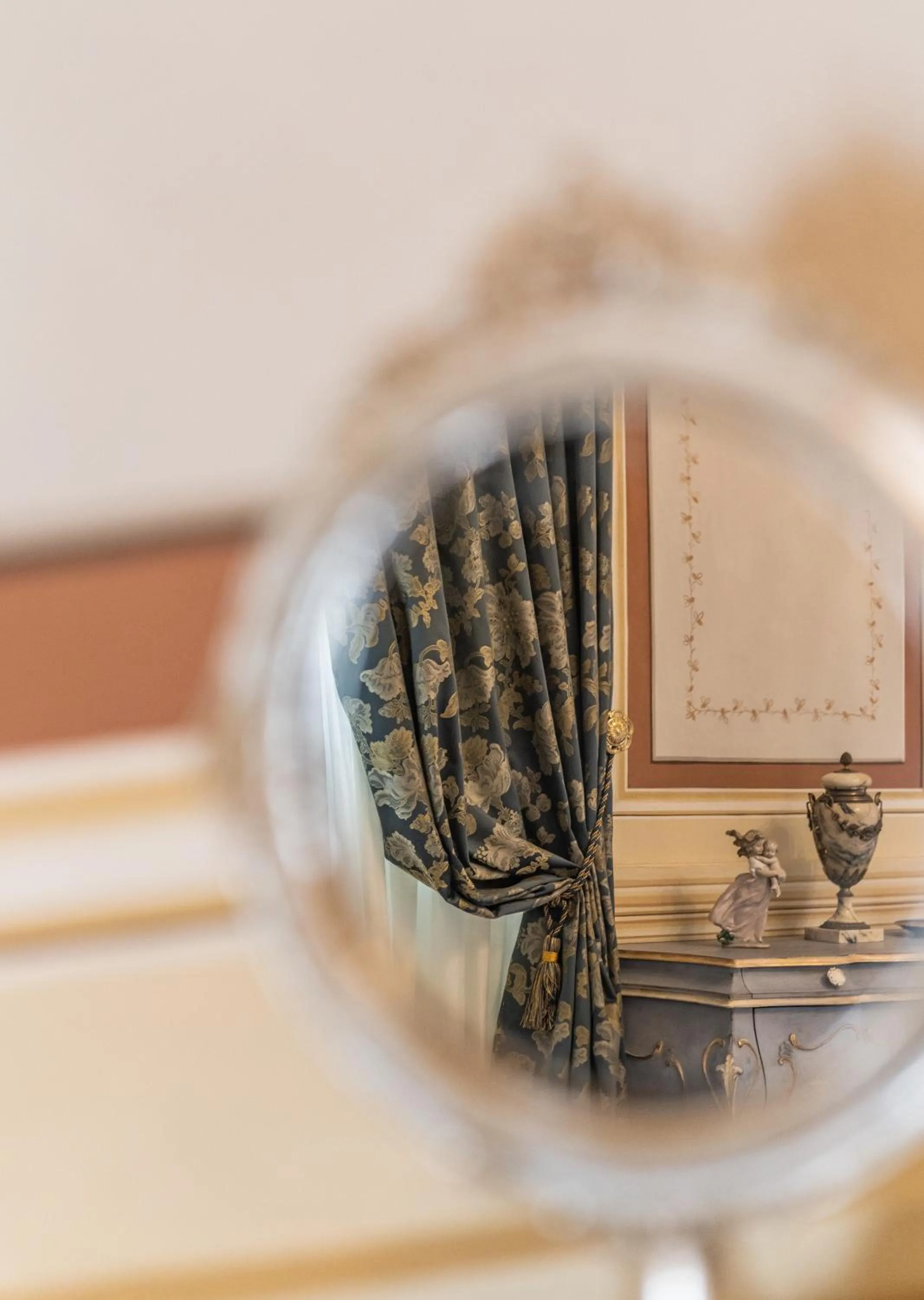 Decorative detail in Villa La Preziosa