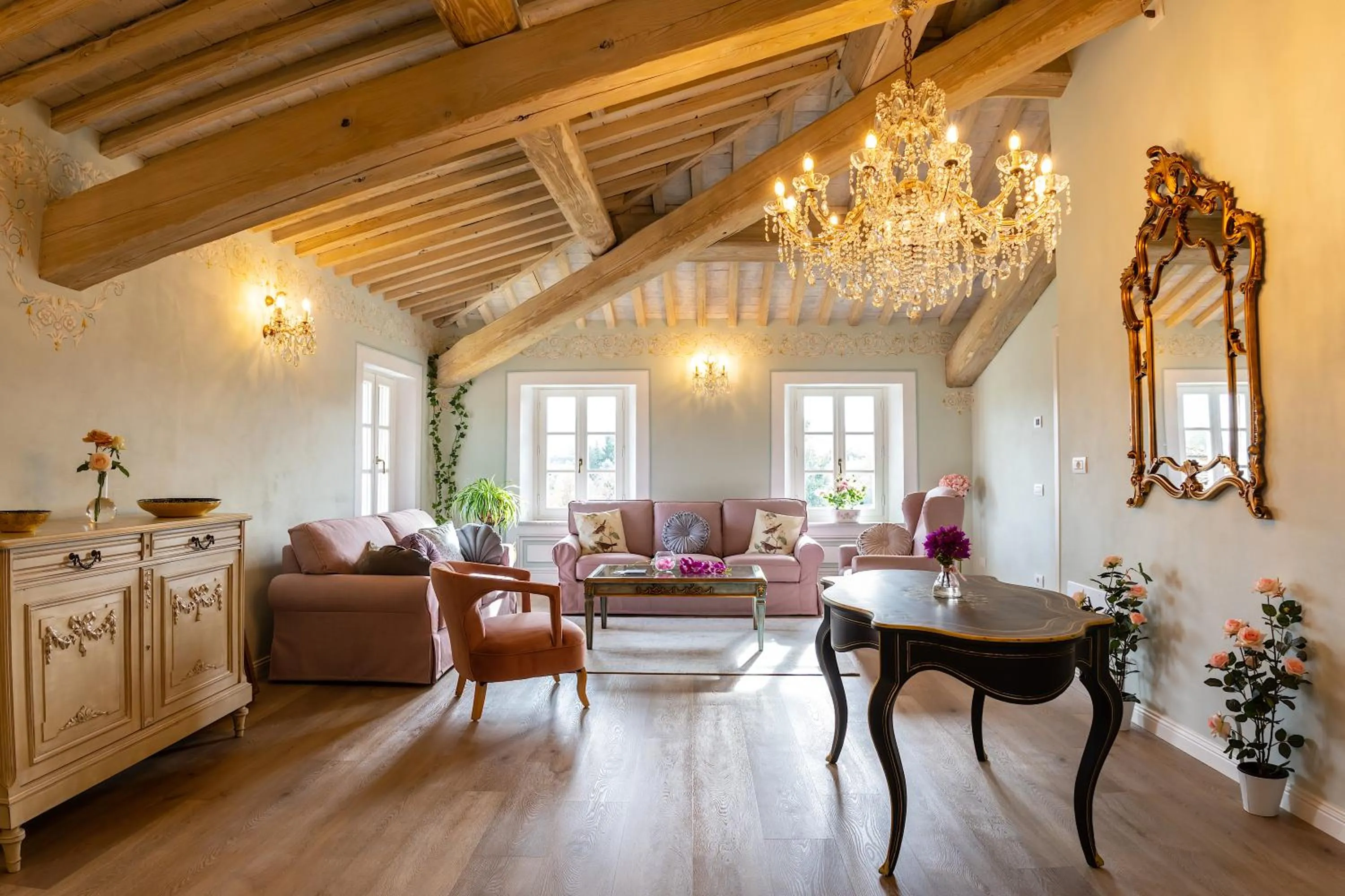 Living room in Villa La Preziosa