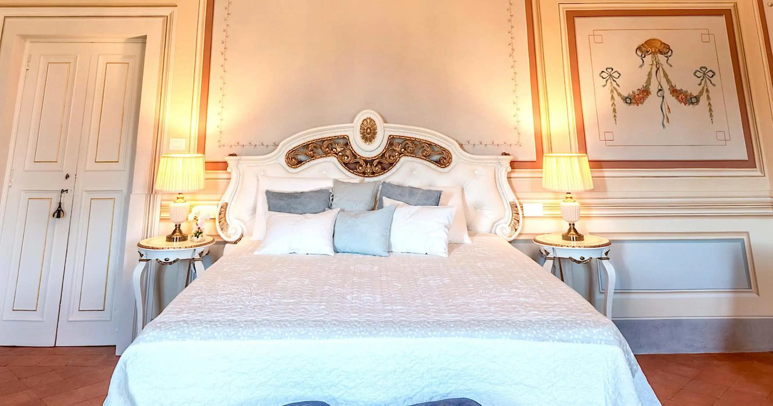 Bed in Villa La Preziosa