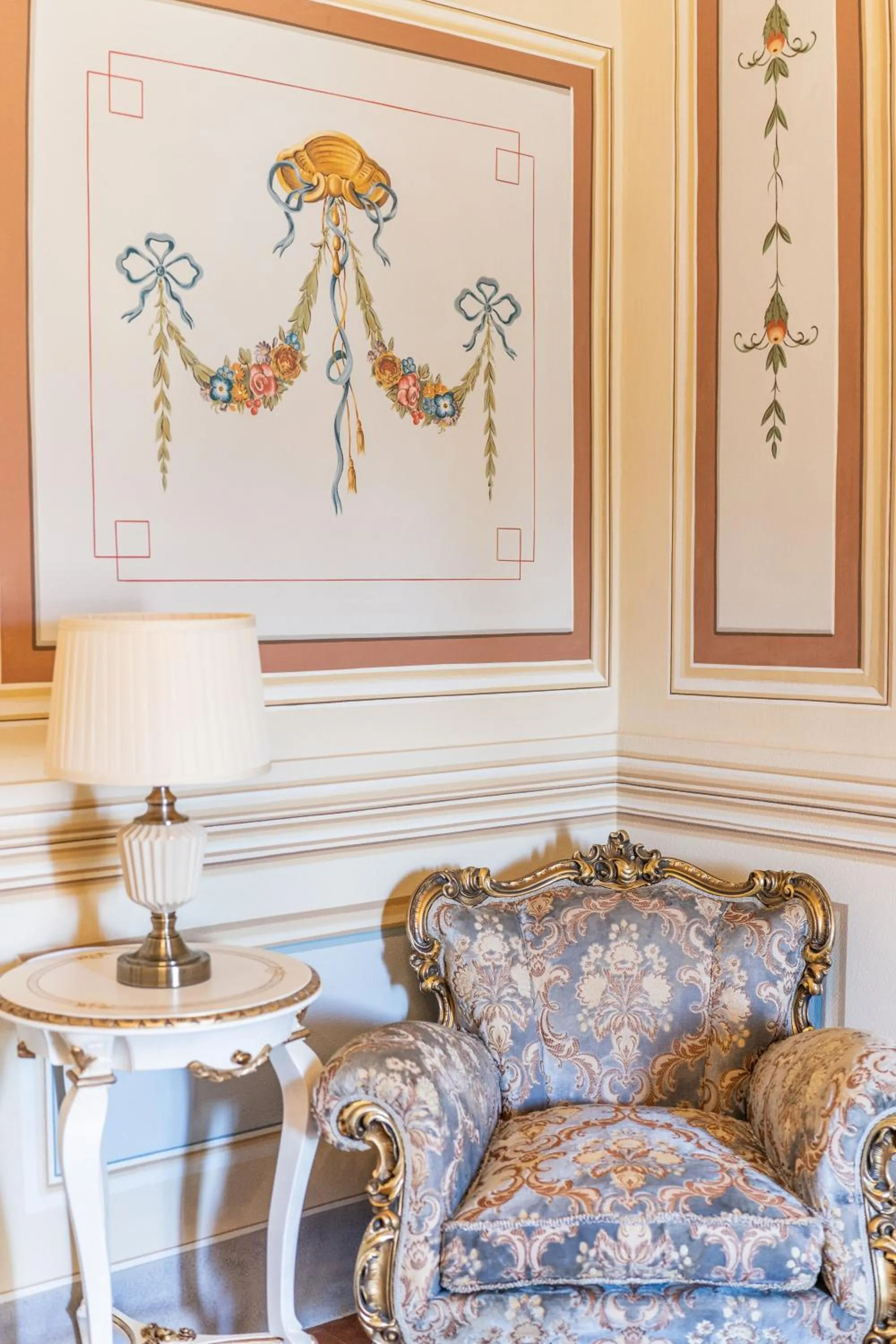 Seating area in Villa La Preziosa