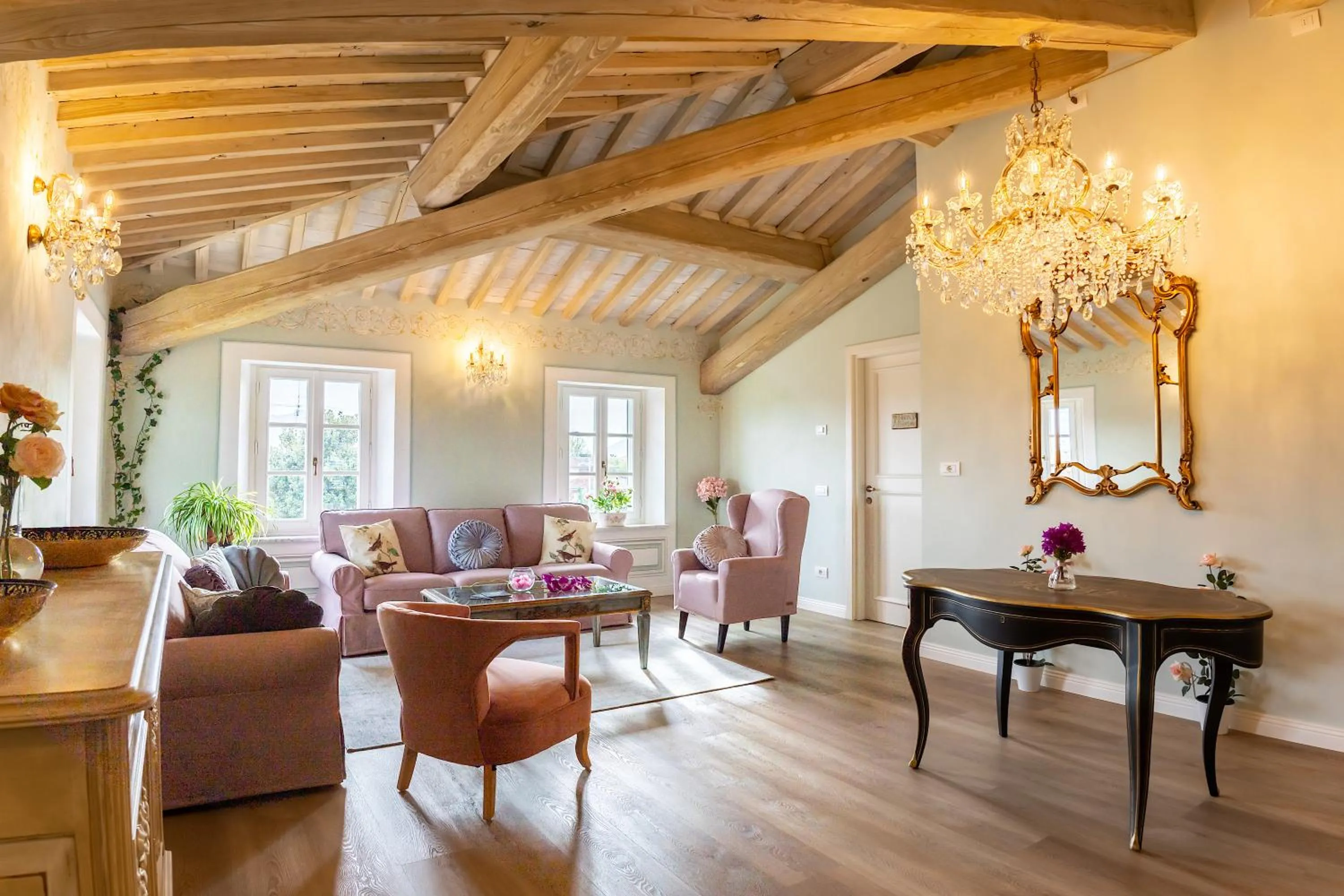 Living room in Villa La Preziosa