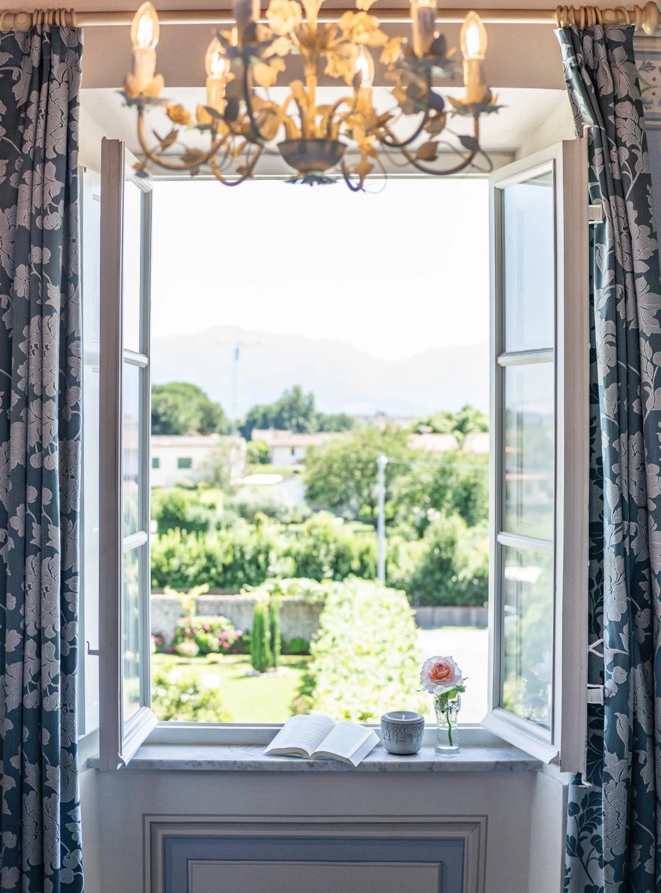 Garden view in Villa La Preziosa