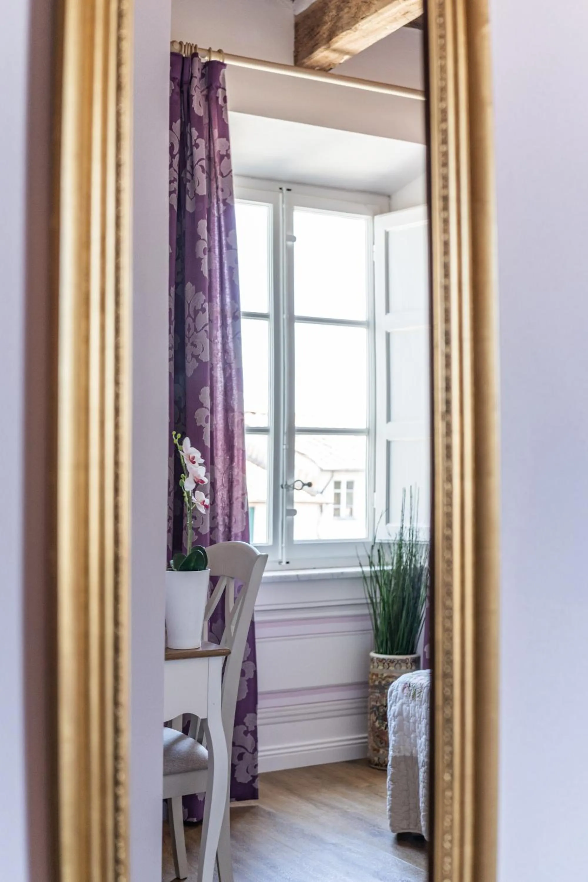 Decorative detail in Villa La Preziosa