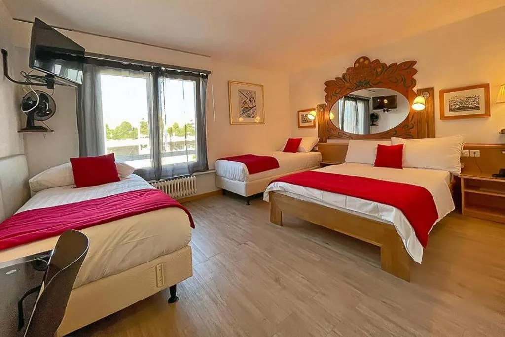 Bed in Hotel des Alpes Bulle center