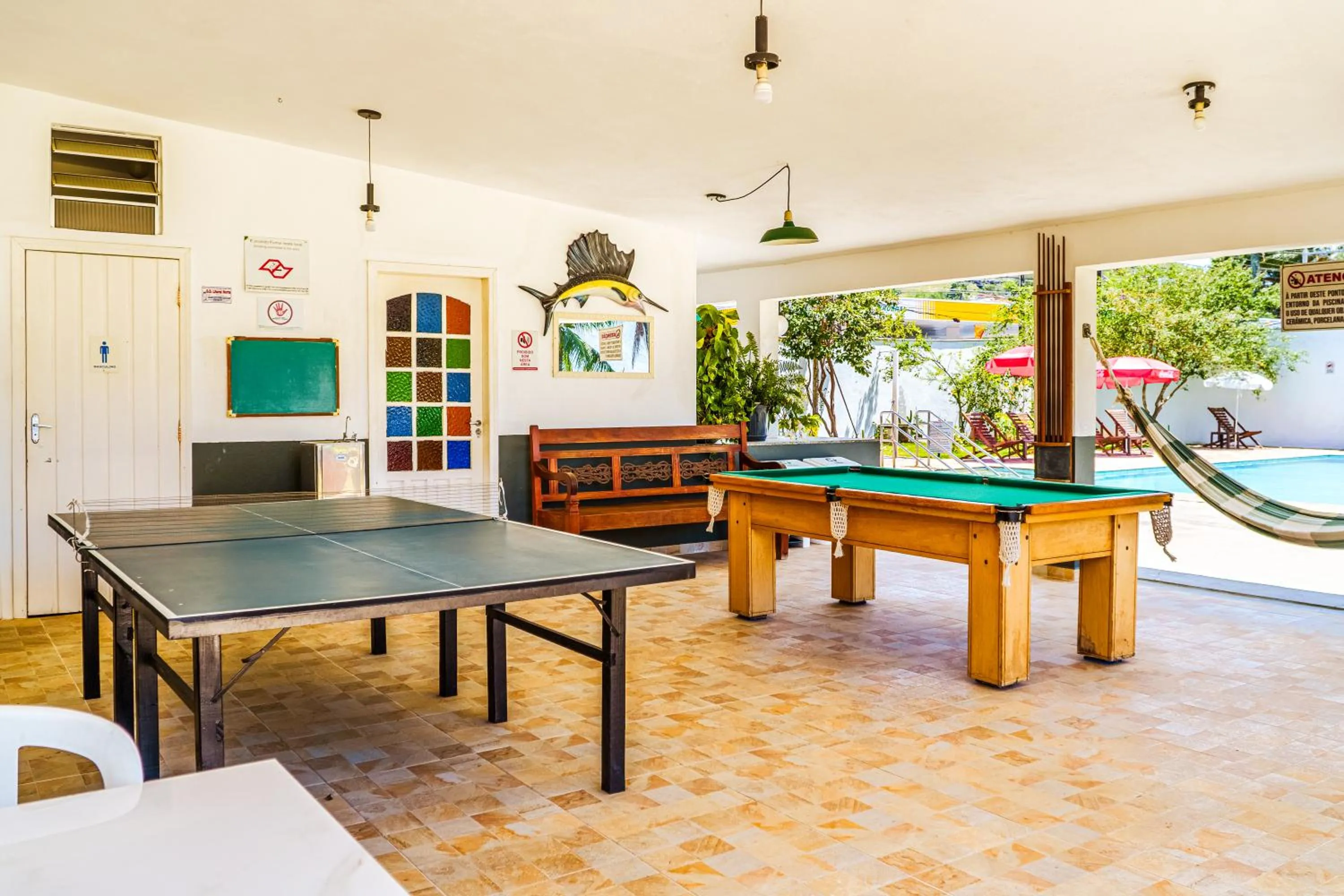 Billiard in VELINN Hotel Guarda Mor