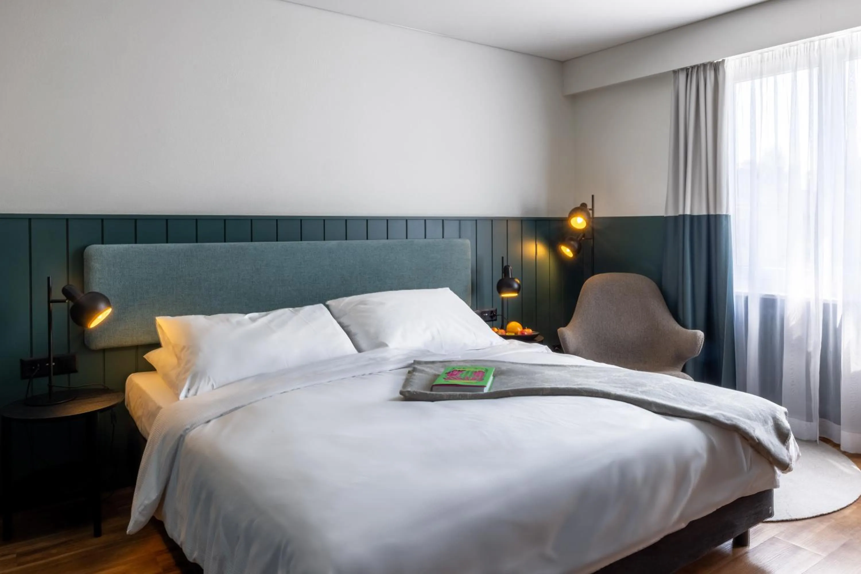 Bed in City Hotel Biel Bienne Free Parking