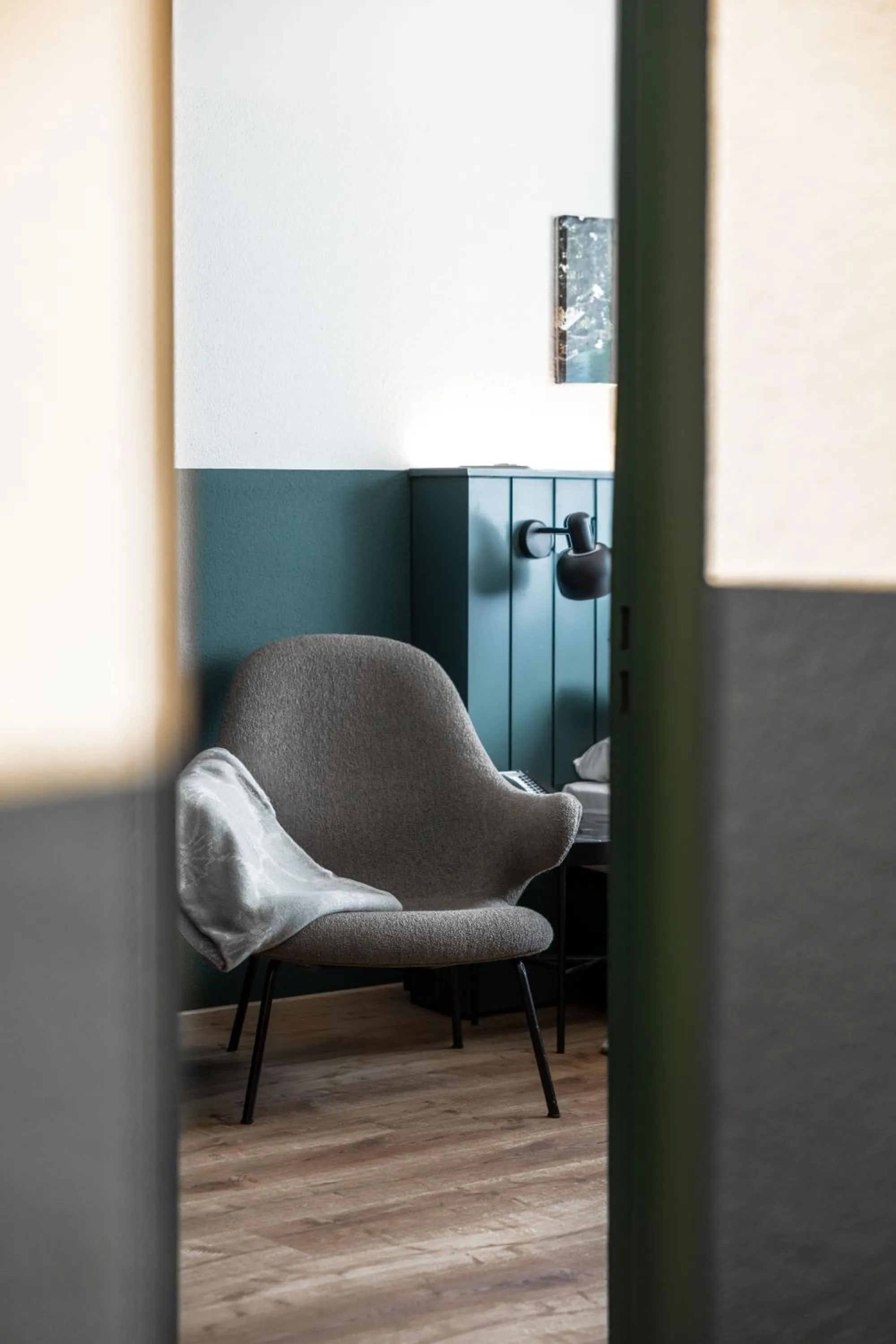 Seating area in City Hotel Biel Bienne Free Parking