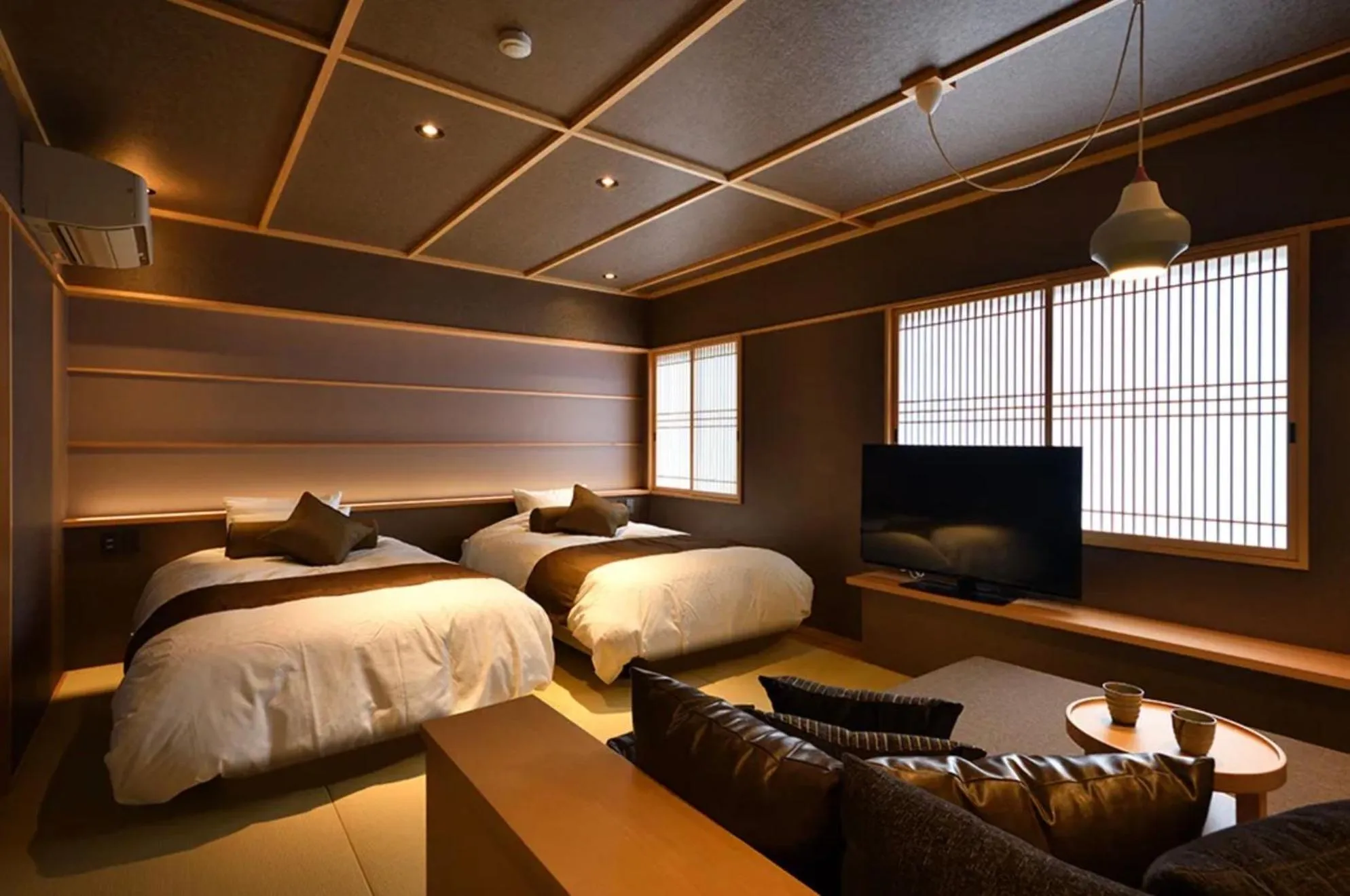Bed in Shima Onsen Yoshimoto