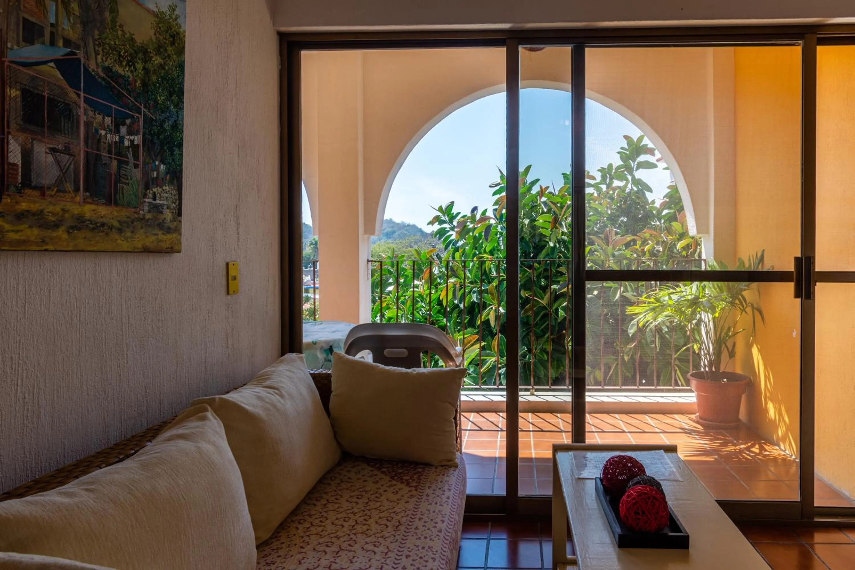 Balcony/Terrace in Hotel Delfin