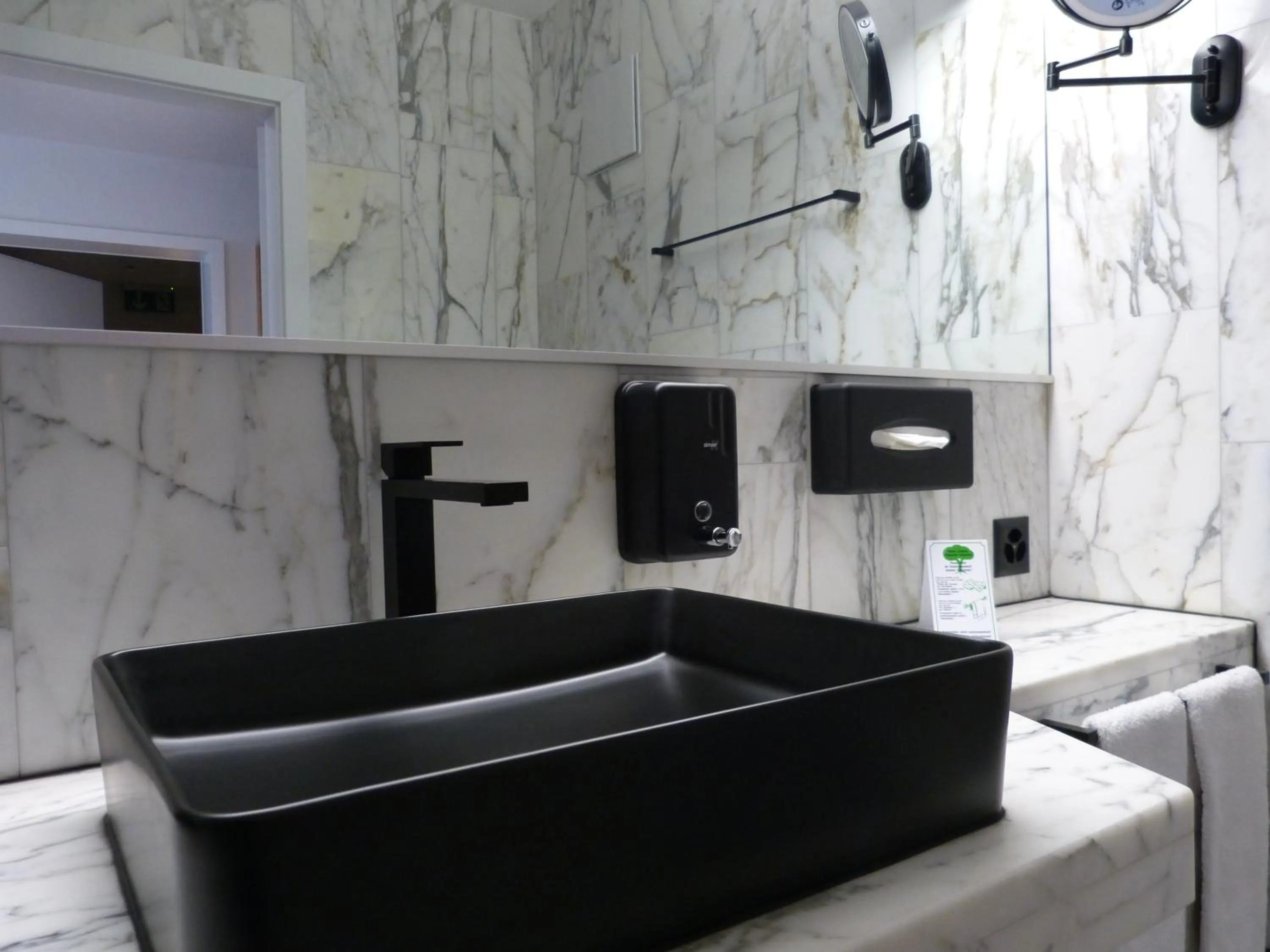 Bathroom in Hotel Steinmattli