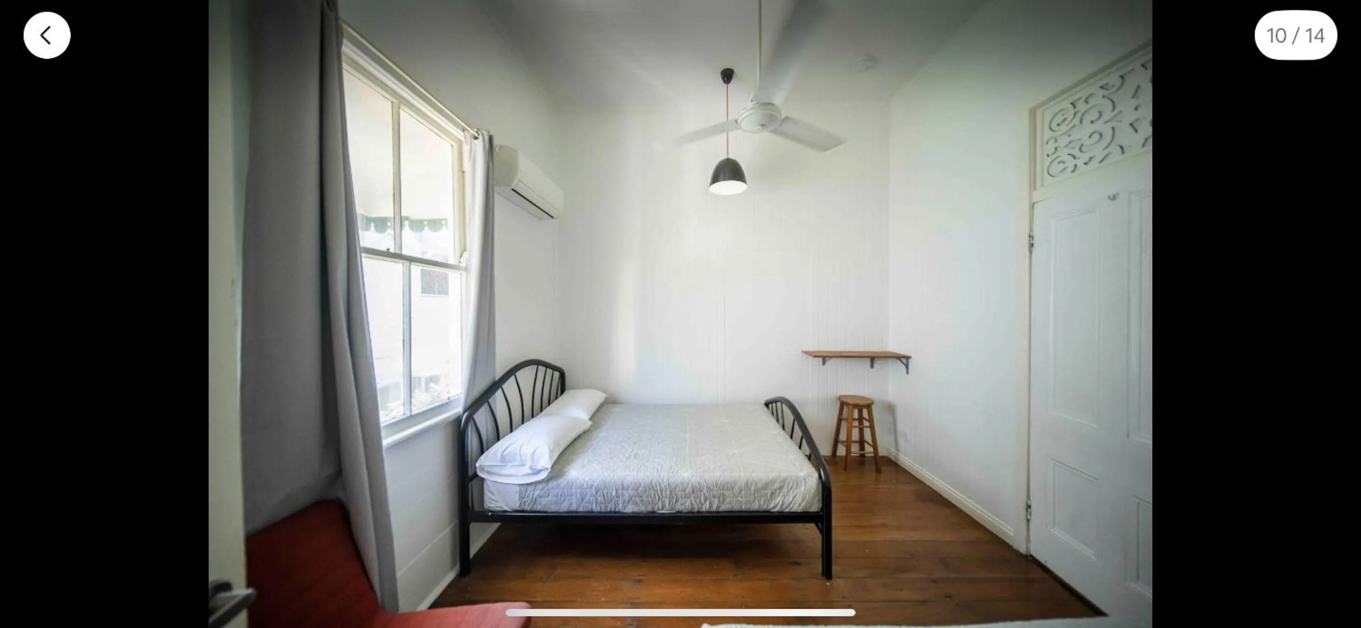 Bed in Grimshaw House