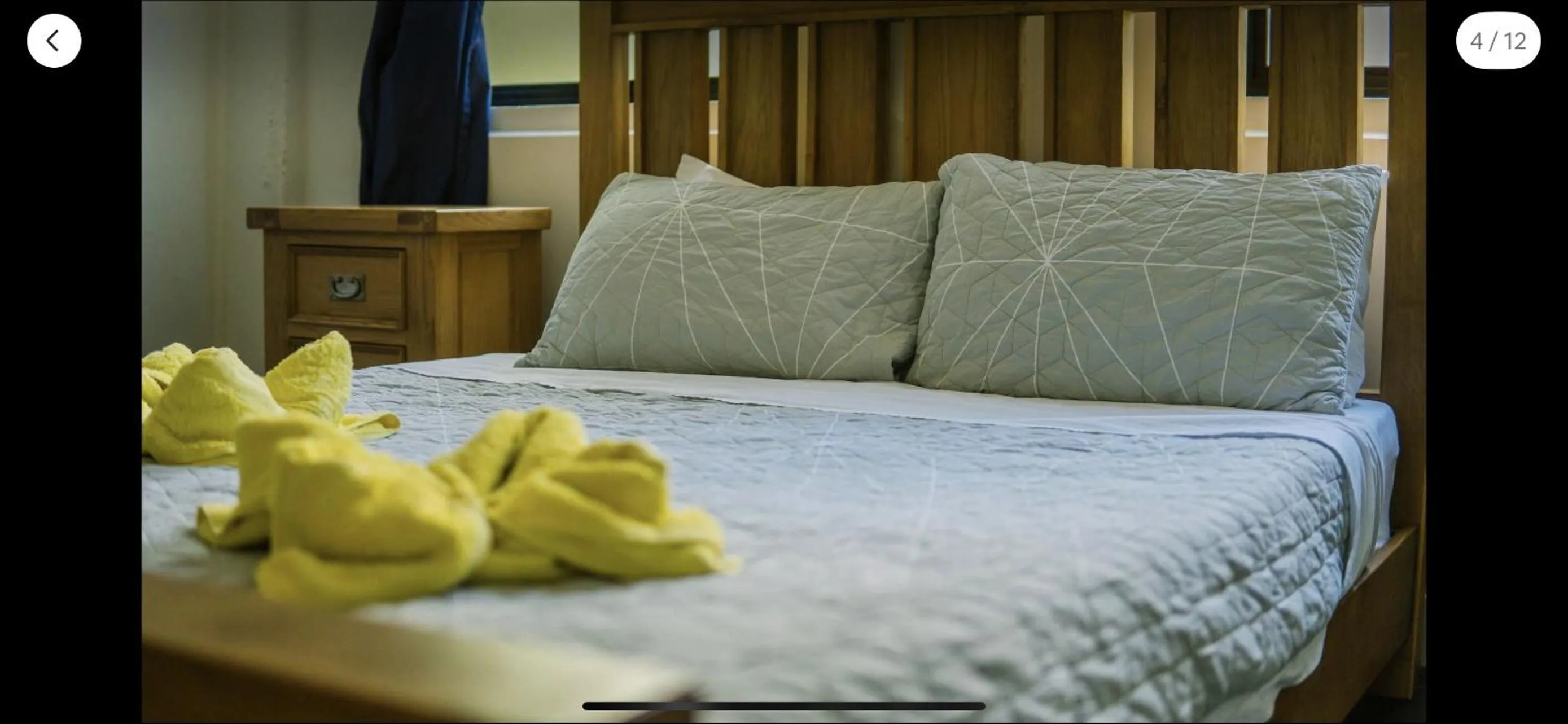 Bed in Grimshaw House