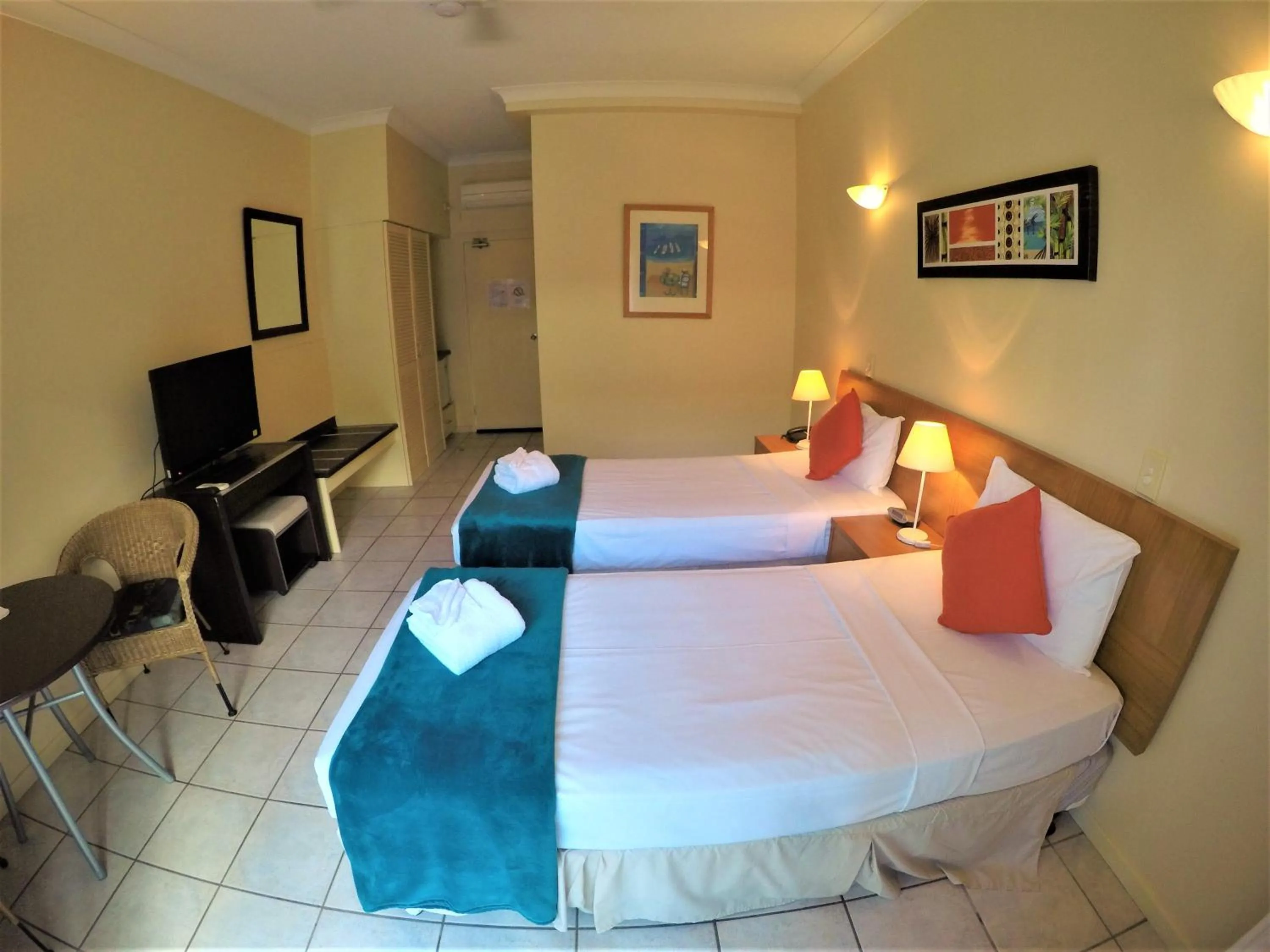 Photo of the whole room, Bed in Crystal Garden Resort & Restaurant