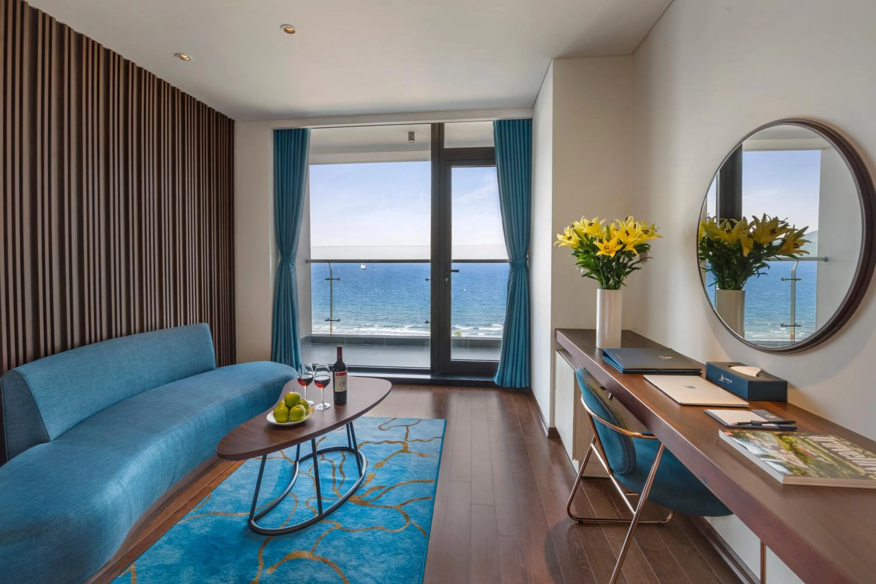 Seating area in Canvas Danang Beach Hotel