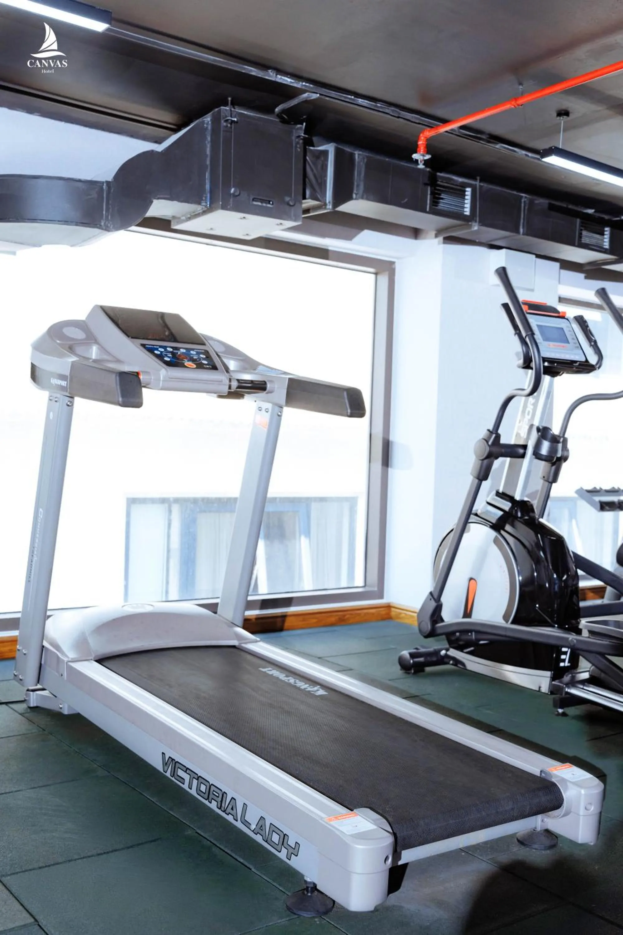 Fitness centre/facilities in Canvas Danang Beach Hotel