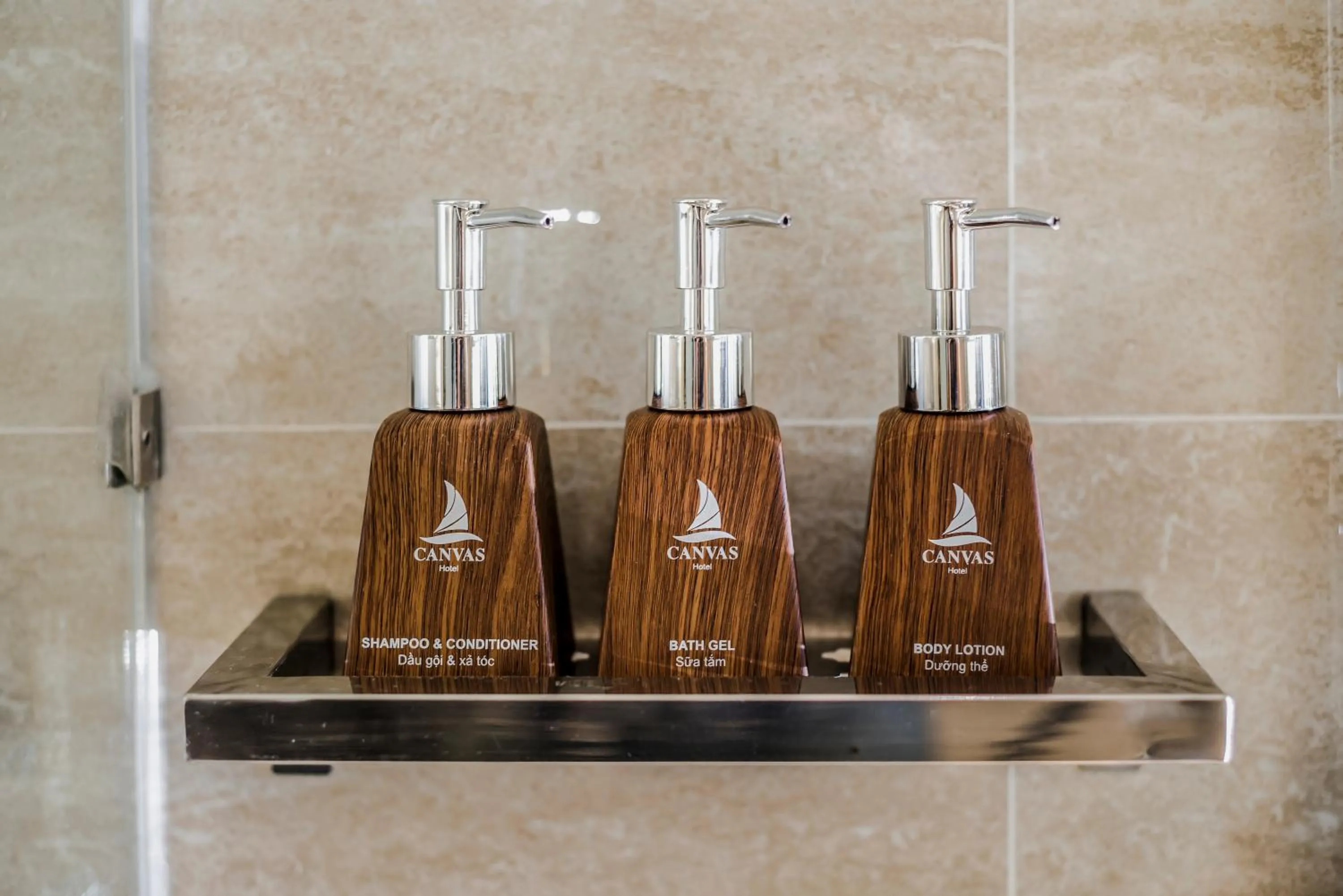 Shower in Canvas Danang Beach Hotel