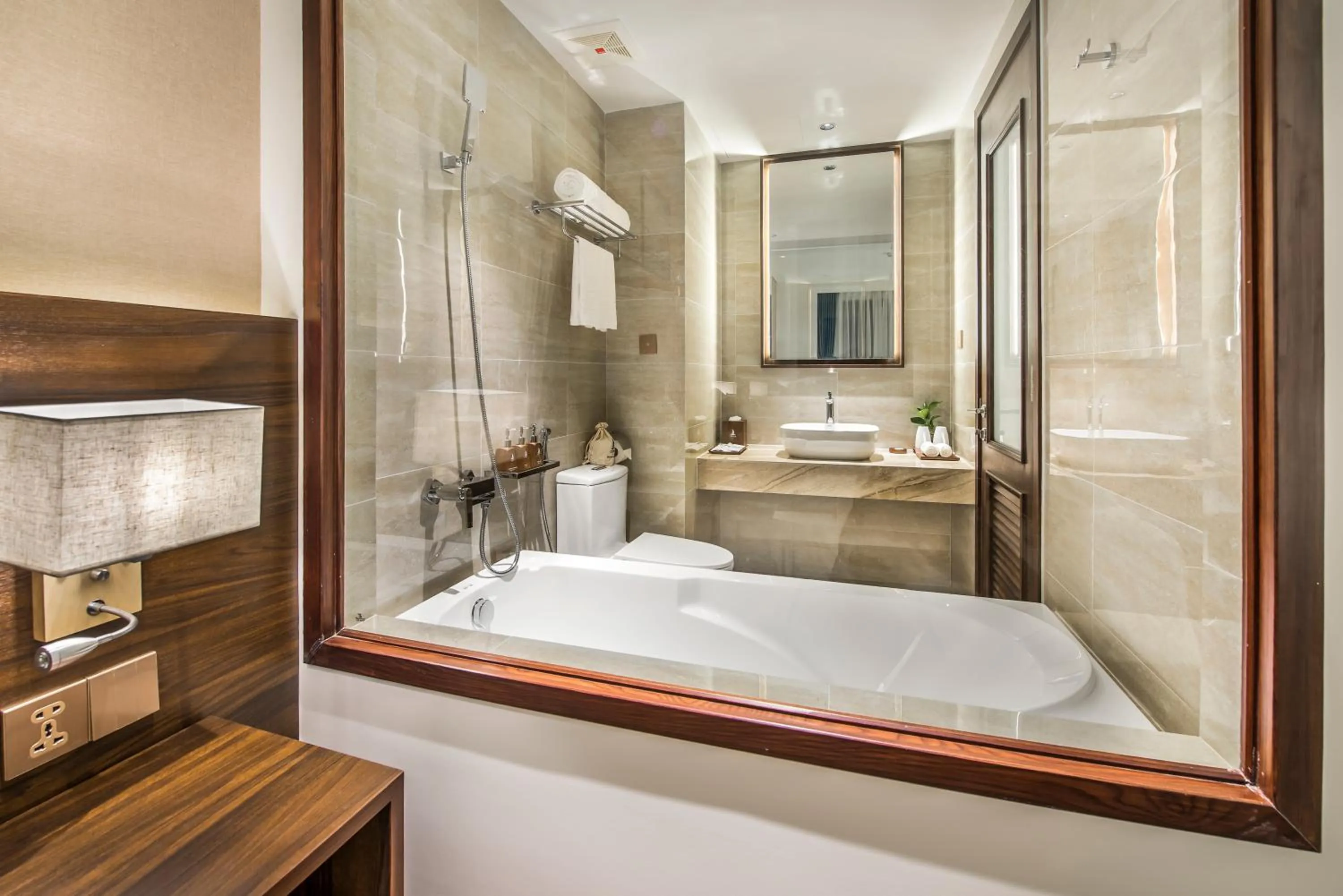 Shower in Canvas Danang Beach Hotel