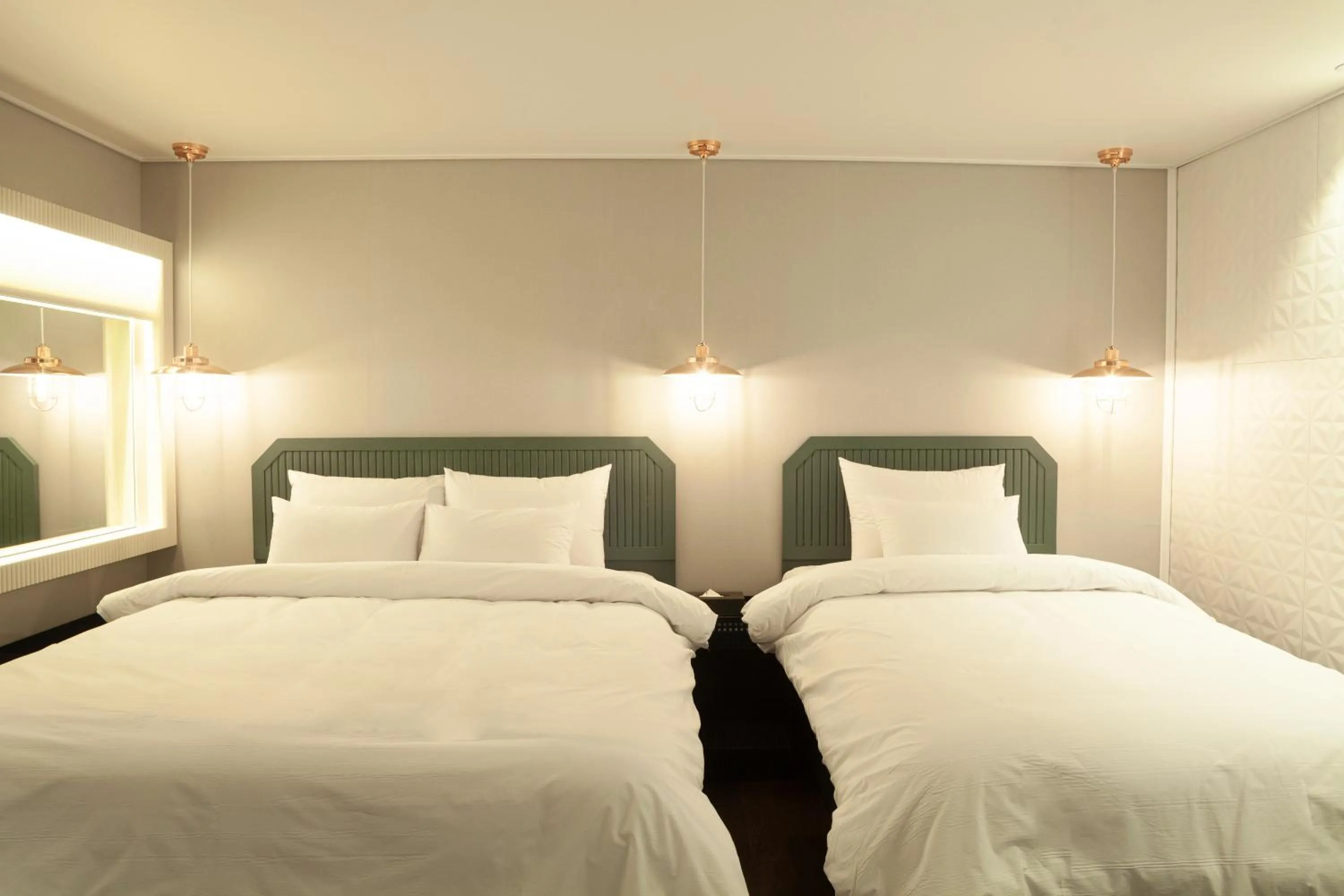 Bed in Sinan Equelim Hotel