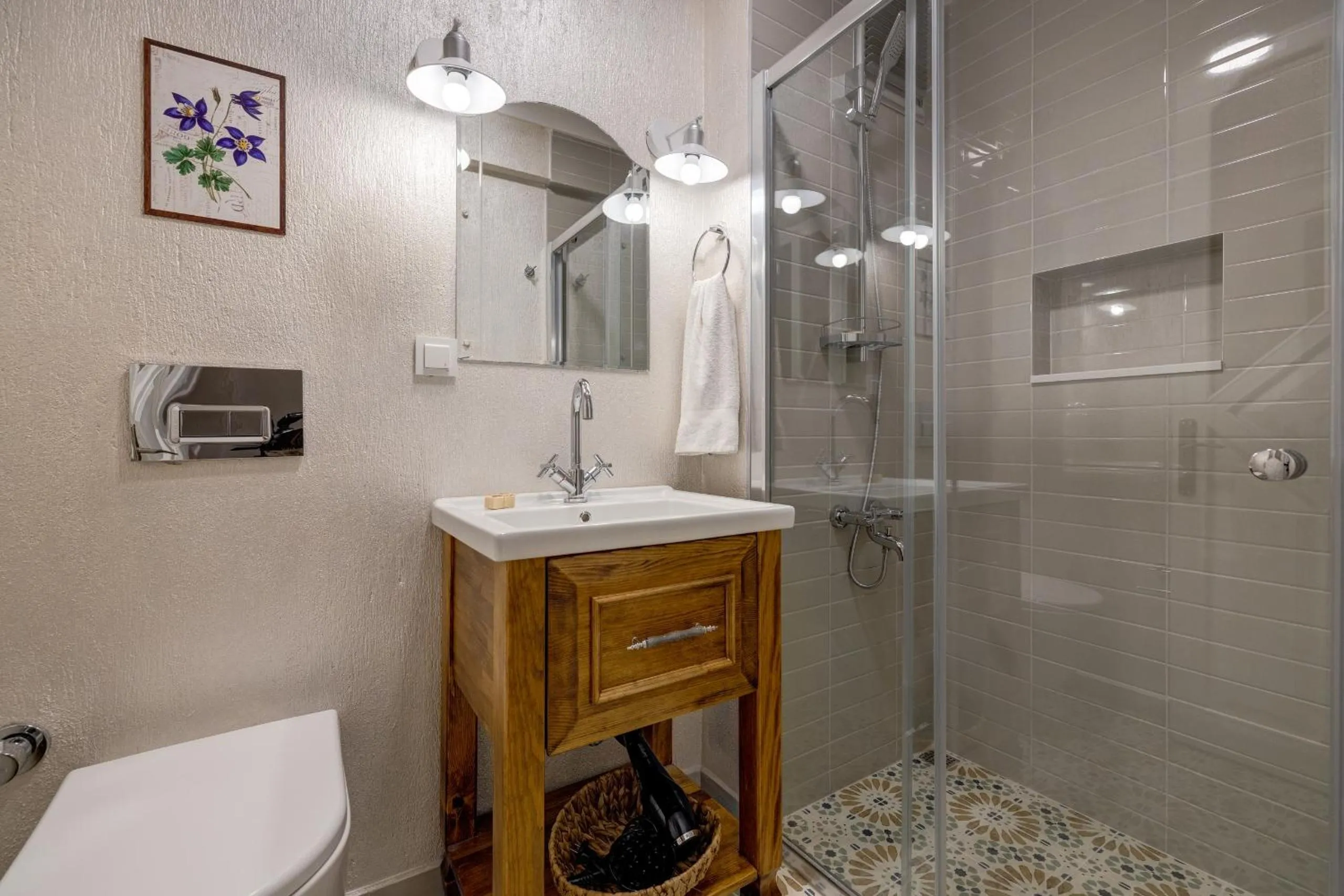 Shower in Gurel Garden House
