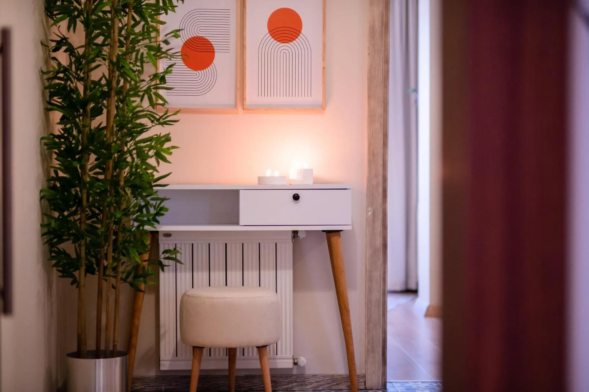 Decorative detail in Gurel Garden House