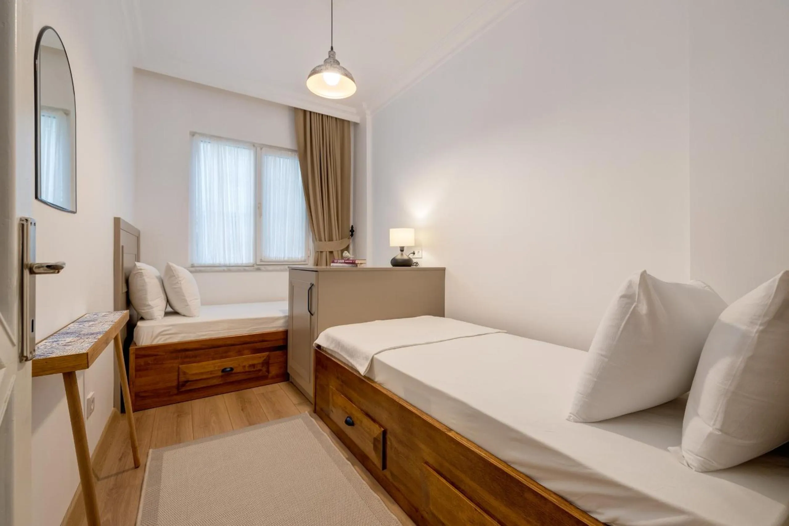 Bedroom, Bed in Gurel Garden House