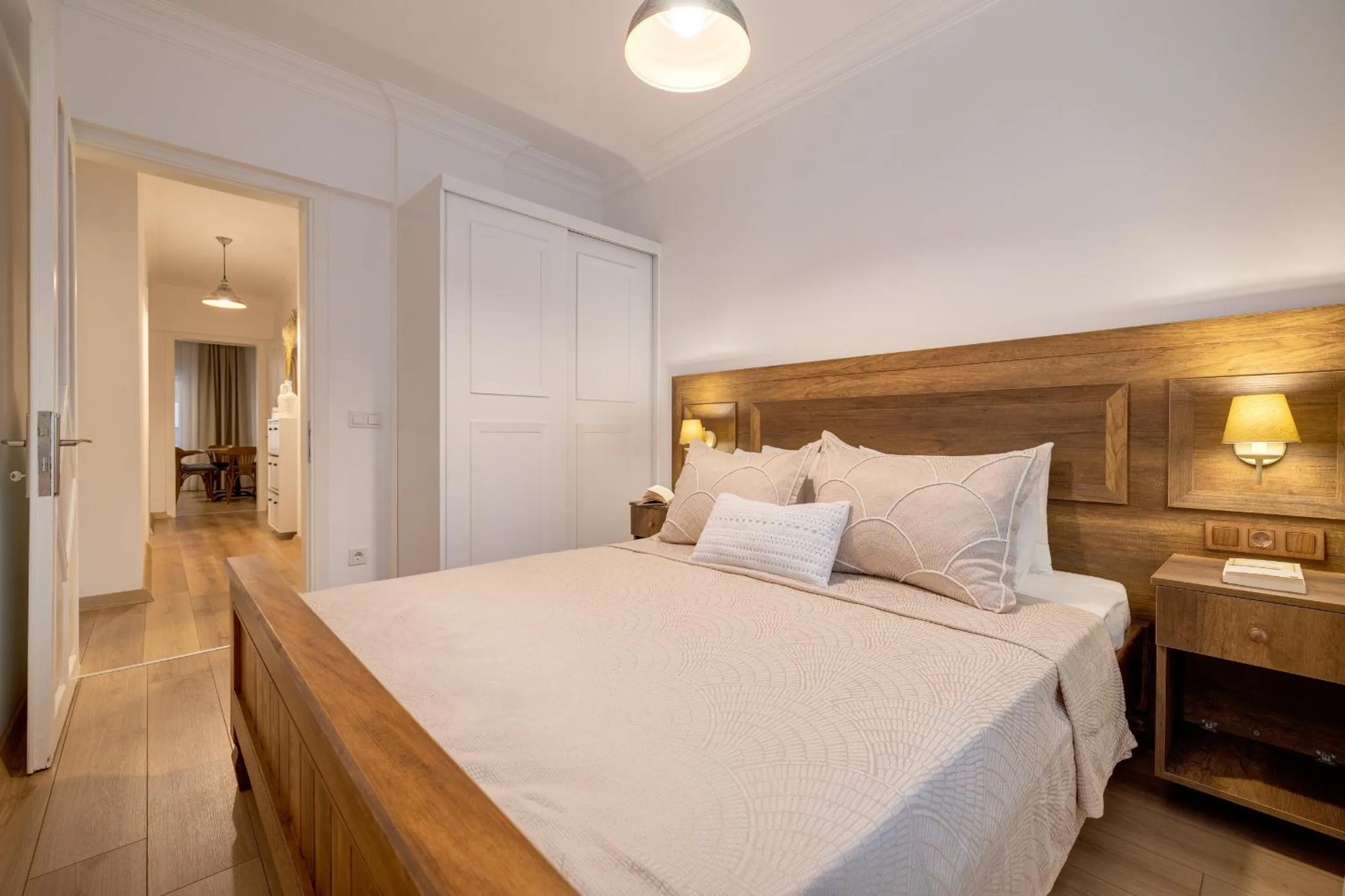 Bed in Gurel Garden House