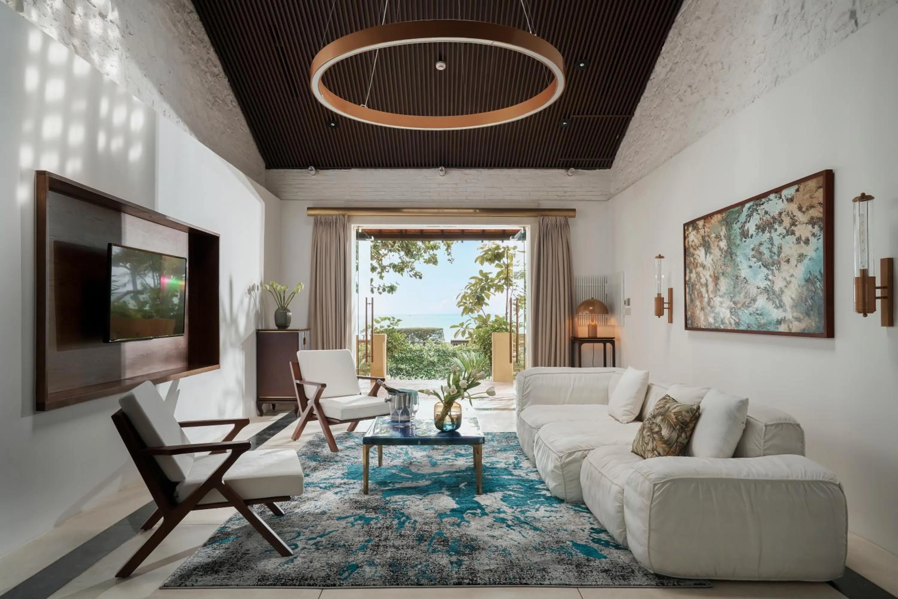 Living room in The Secret Con Dao