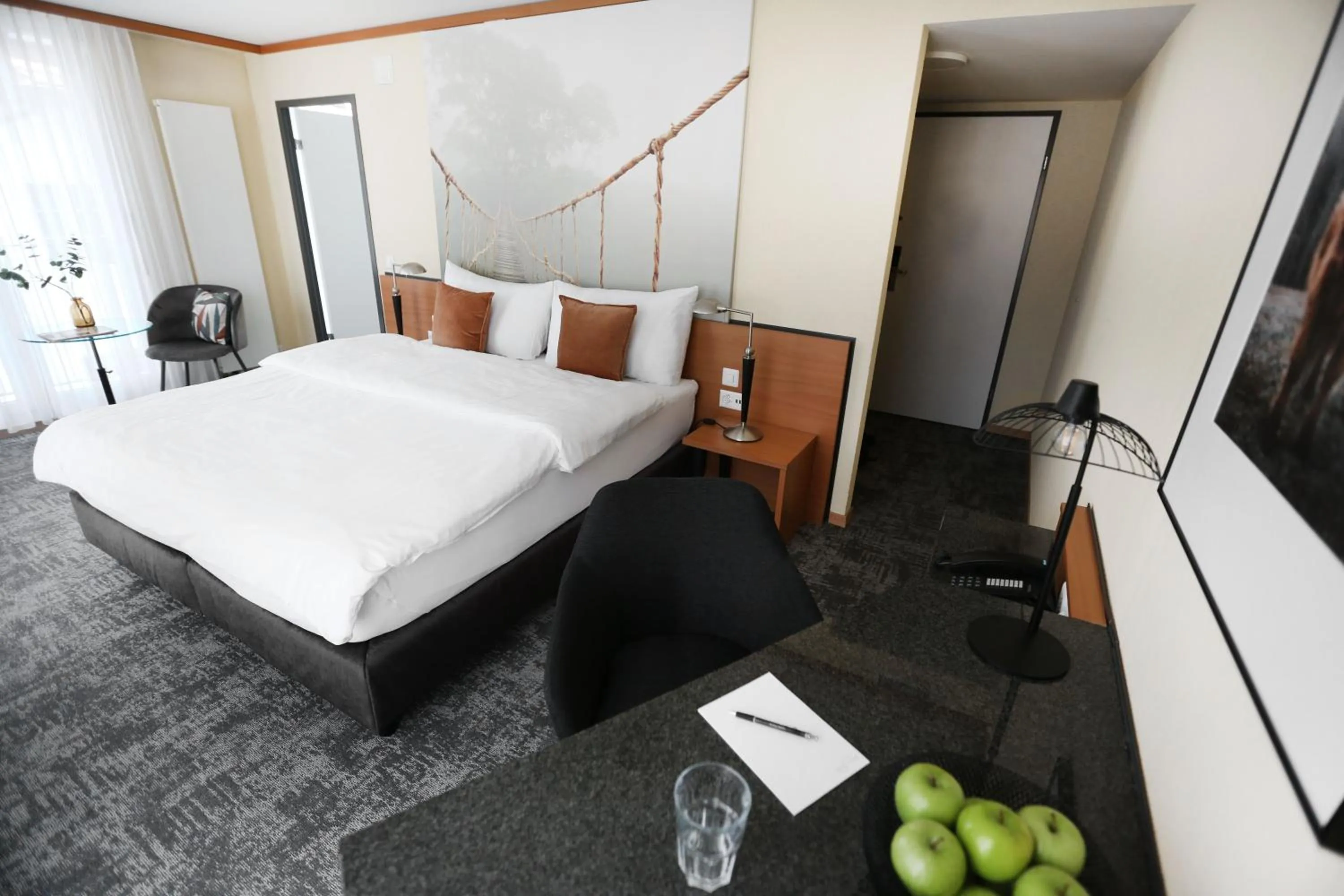 Bedroom, Bed in HOTEL ENGEL LIESTAL - Business & Lifestyle