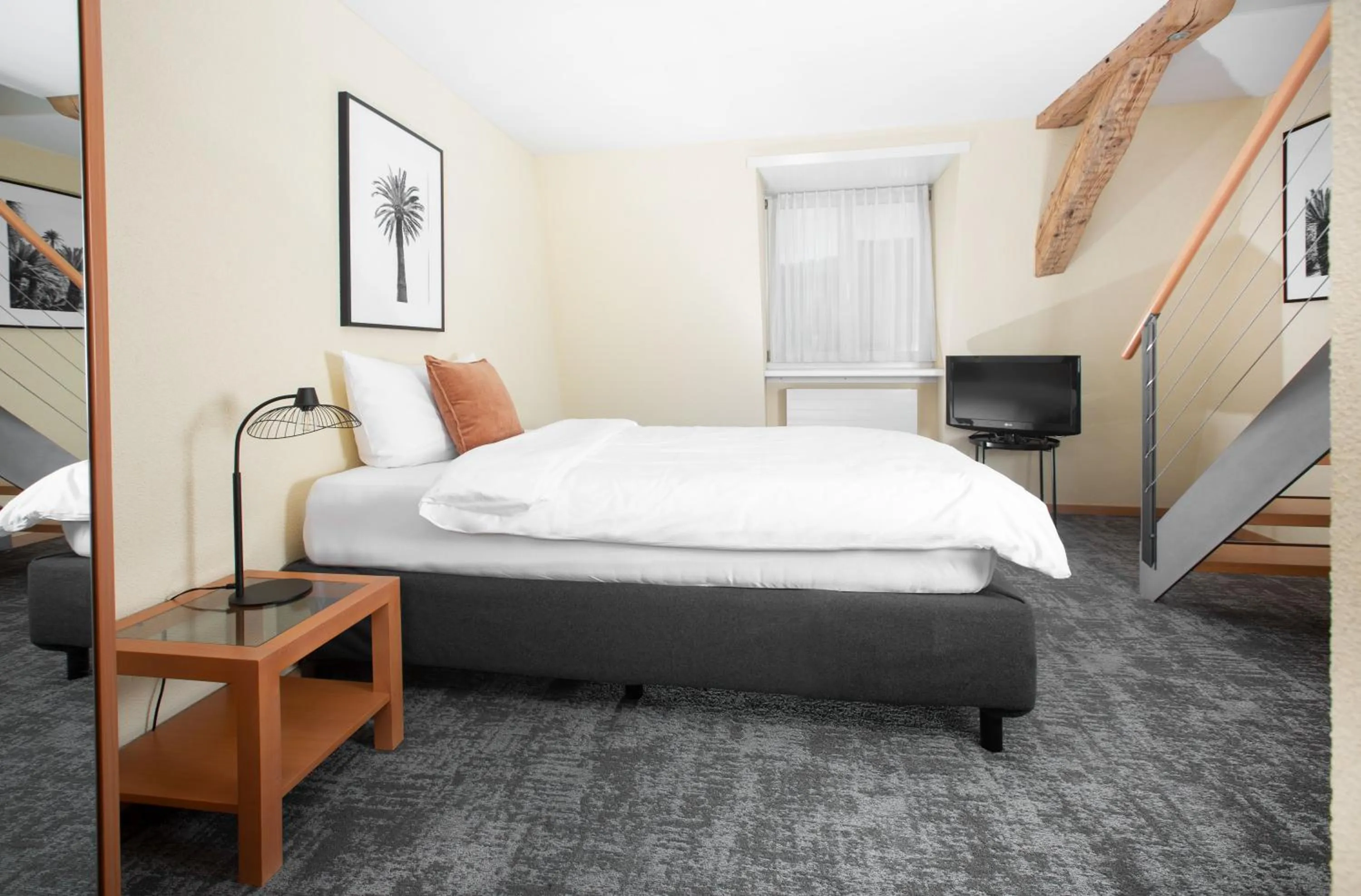 Bedroom, Bed in HOTEL ENGEL LIESTAL - Business & Lifestyle