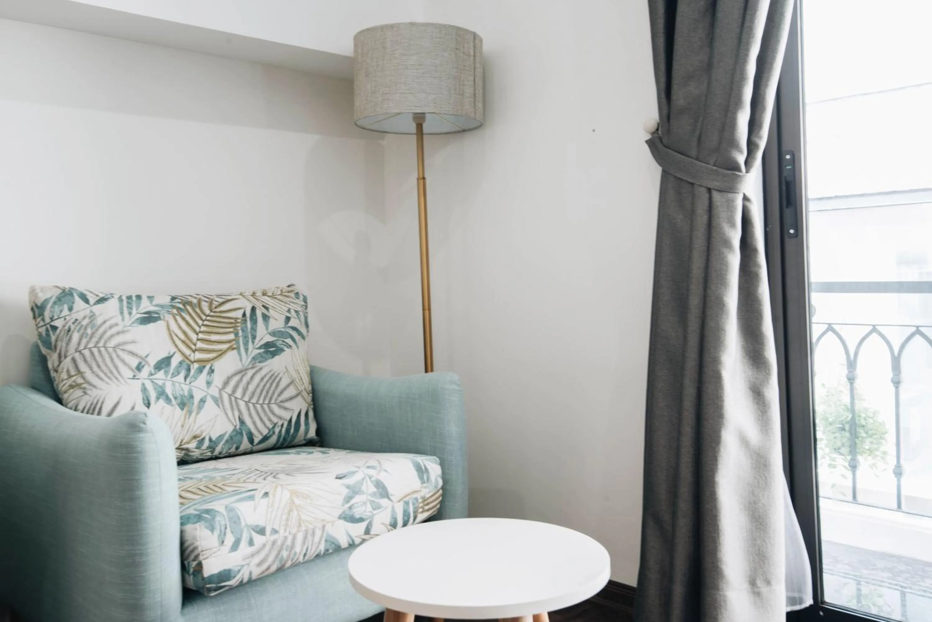 Seating area in The Q Boutique and Home