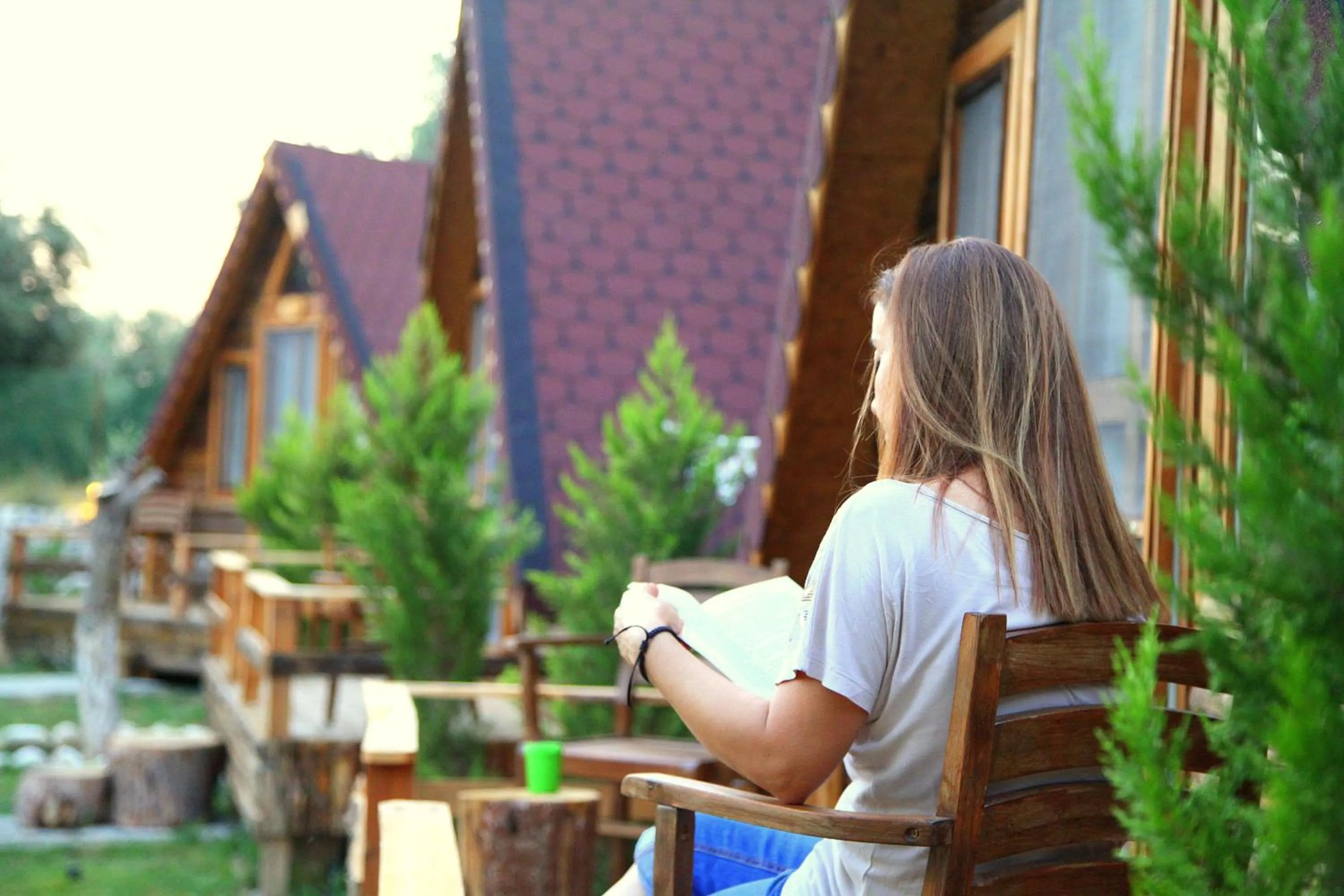 Patio in Kazdaglari Ida Natura Bungalov Hotel