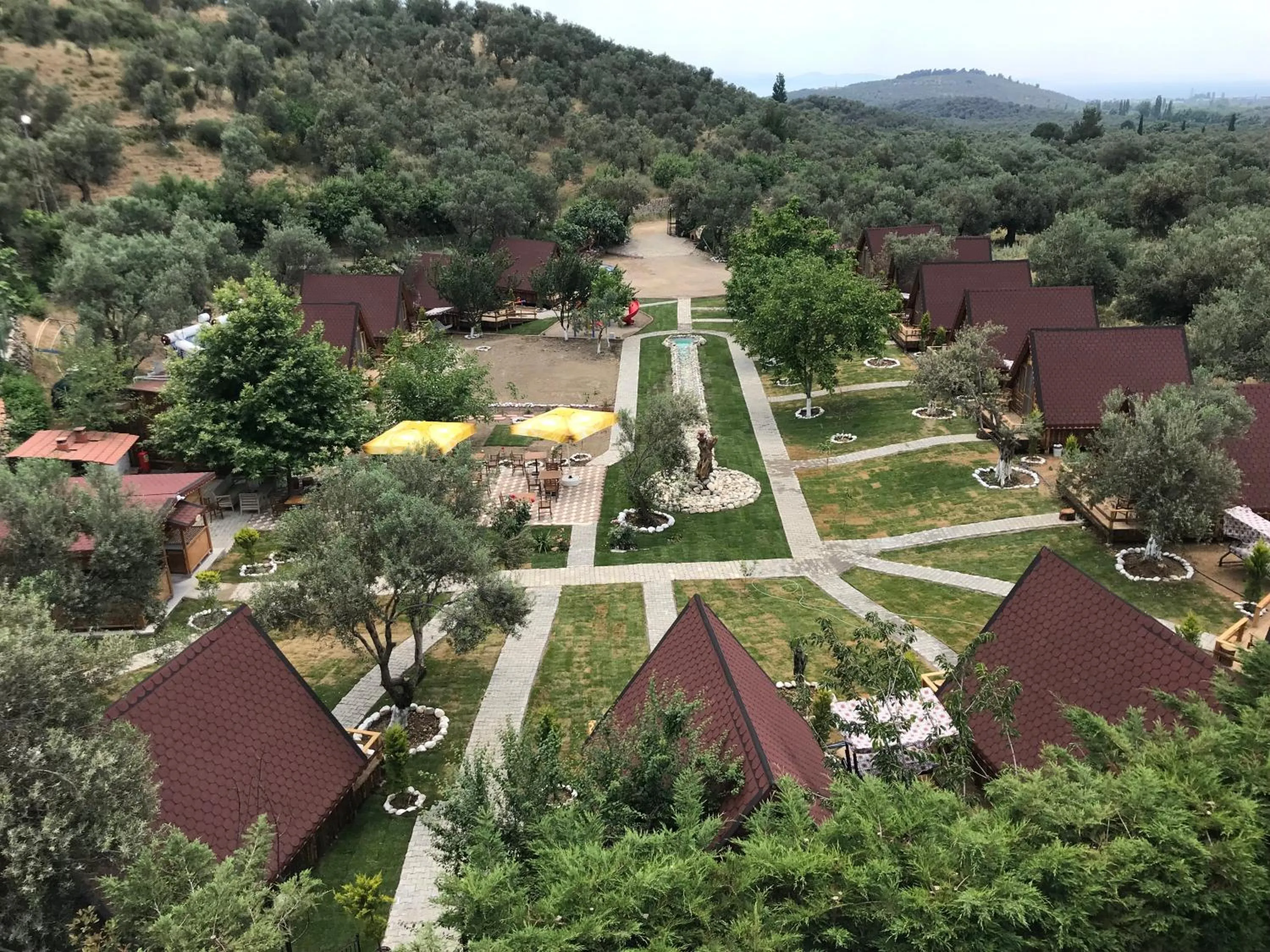 Property building in Kazdaglari Ida Natura Bungalov Hotel