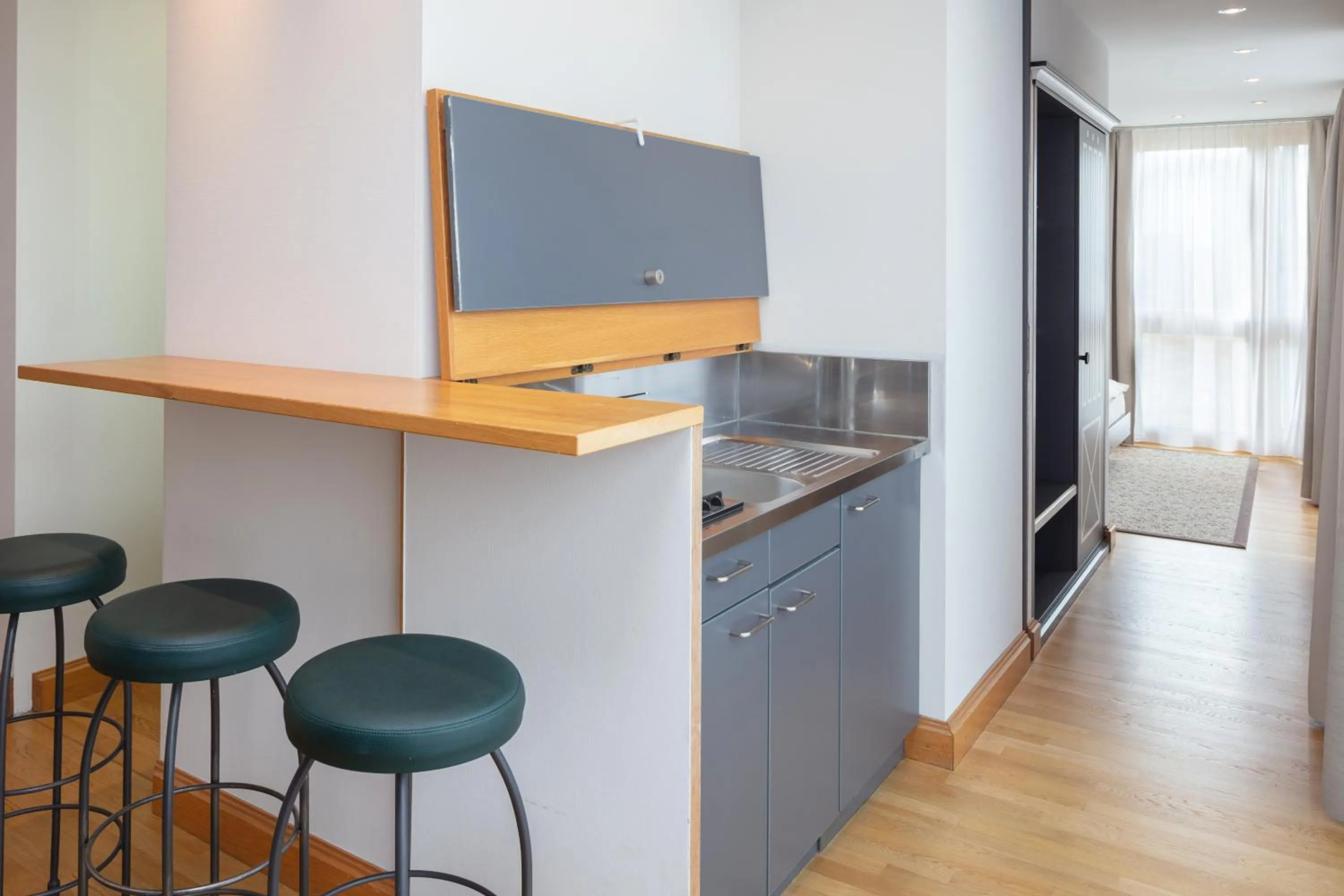 kitchen in Hotel Baslertor