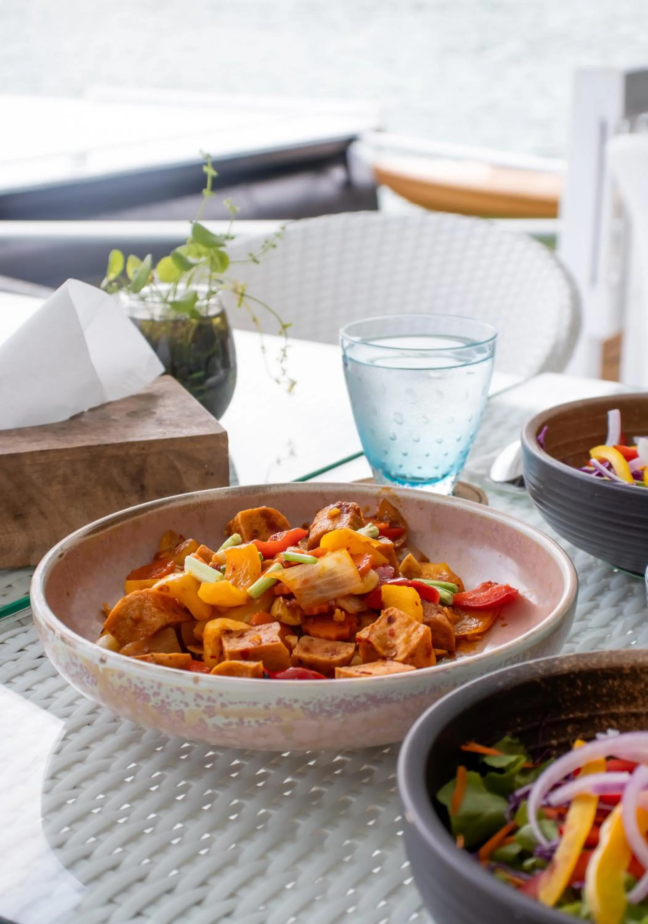 Food close-up in 500 Rai Floating Resort