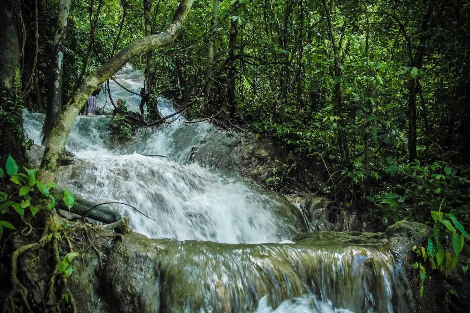 Natural landscape in 500 Rai Floating Resort