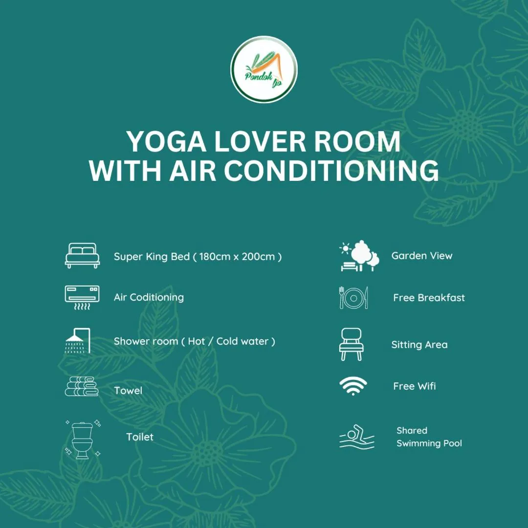 Text overlay in Yoga Lover