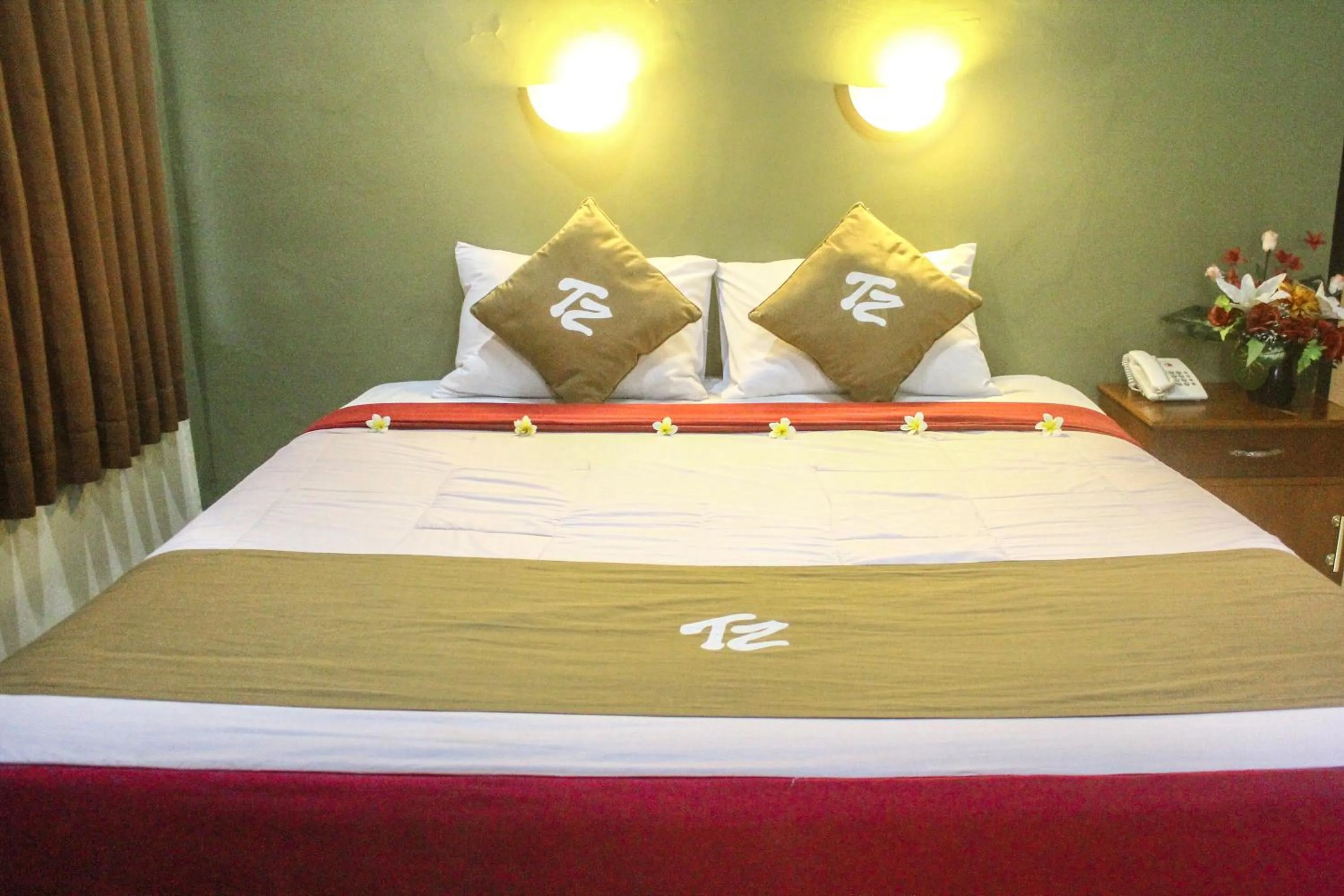 Bedroom, Bed in Troppo Zone Puri Rama Resort Kuta