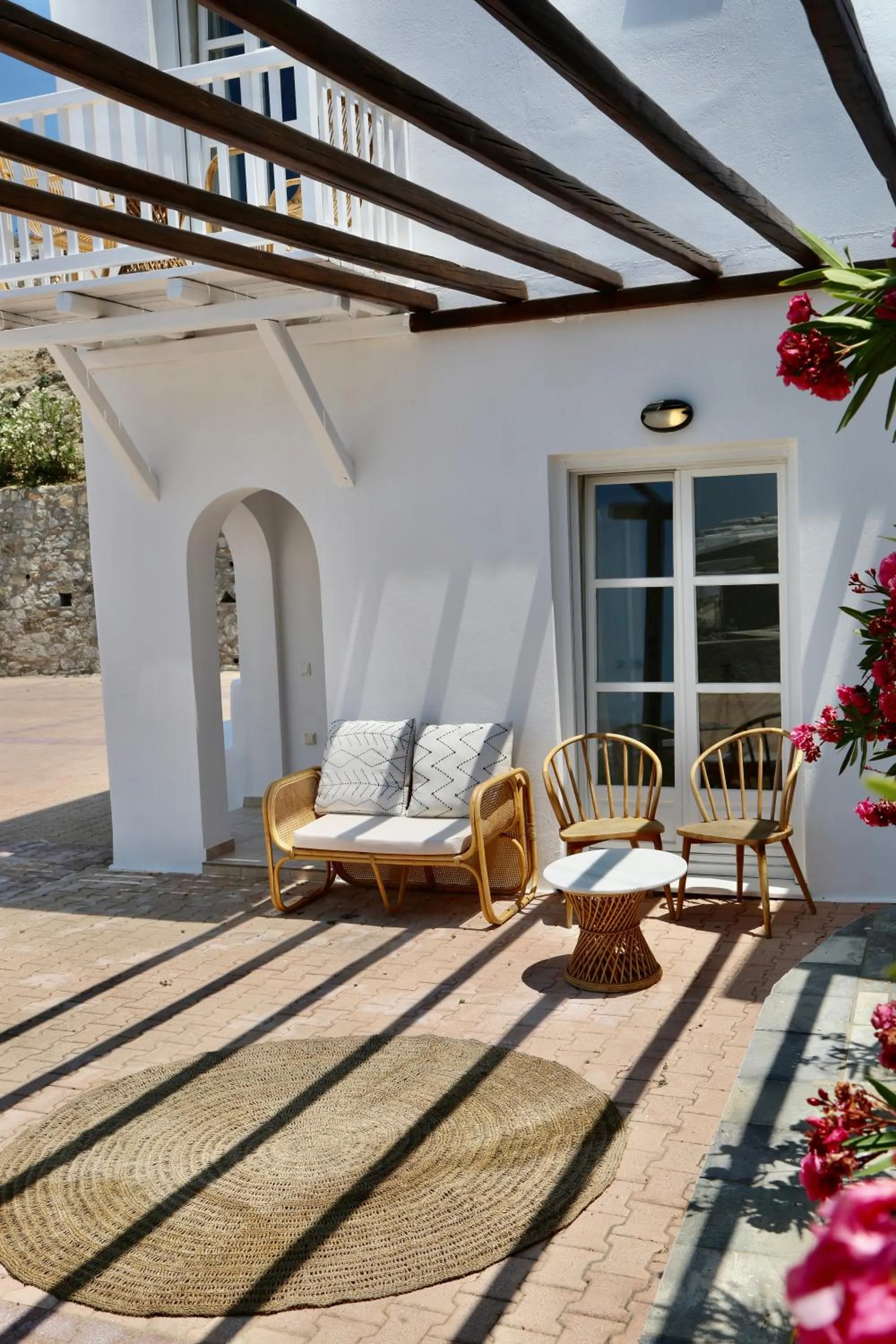 Patio in Ubud Mykonos