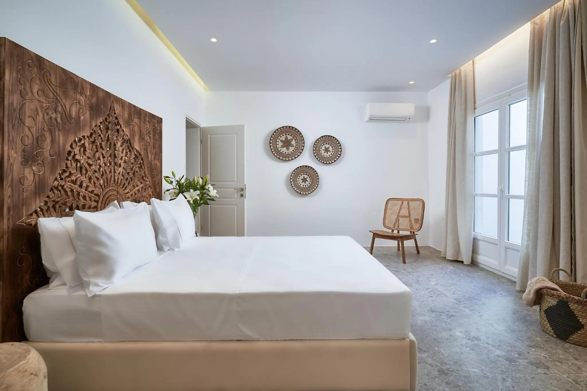 Bedroom in Ubud Mykonos