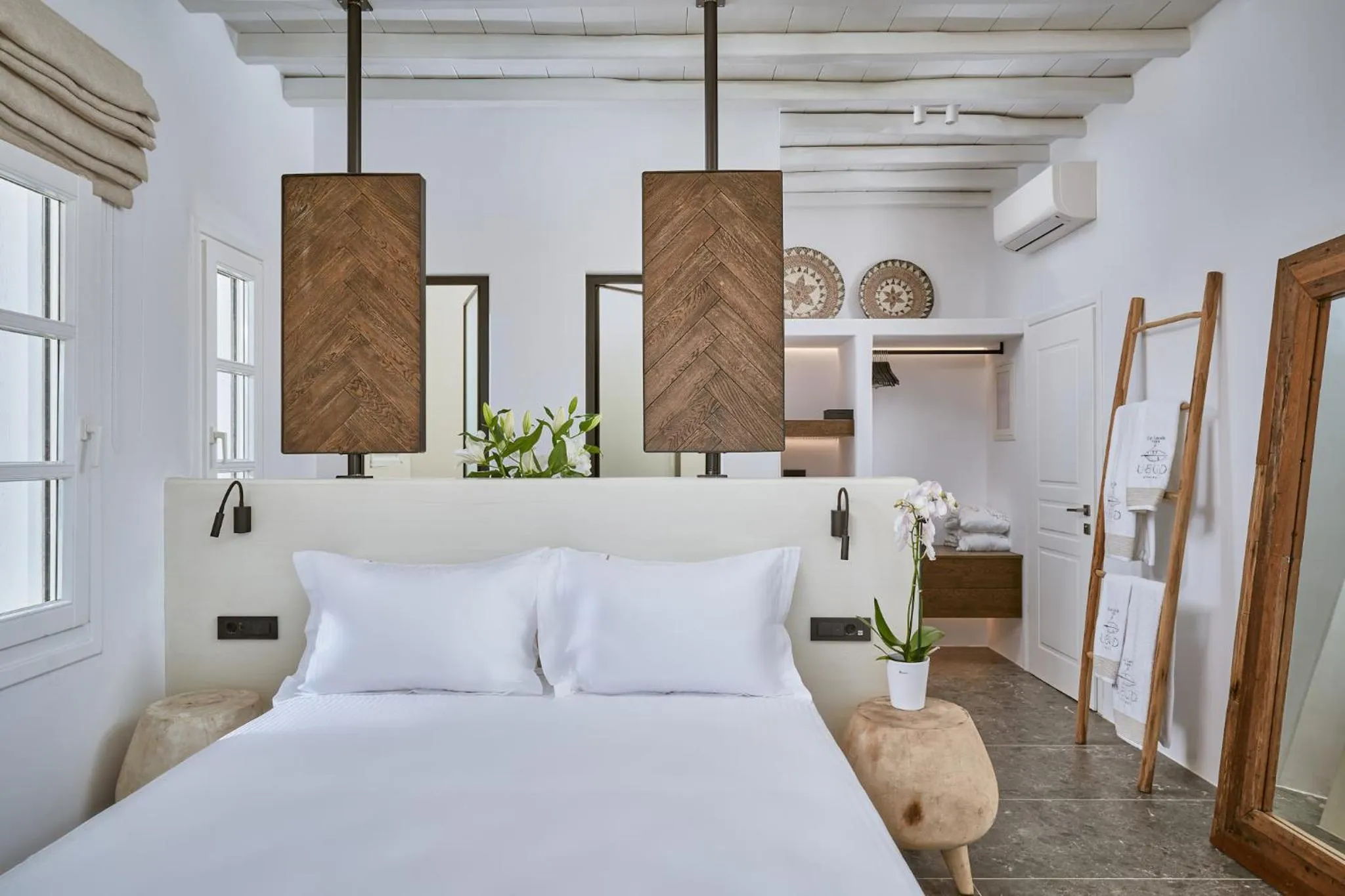 Bedroom in Ubud Mykonos